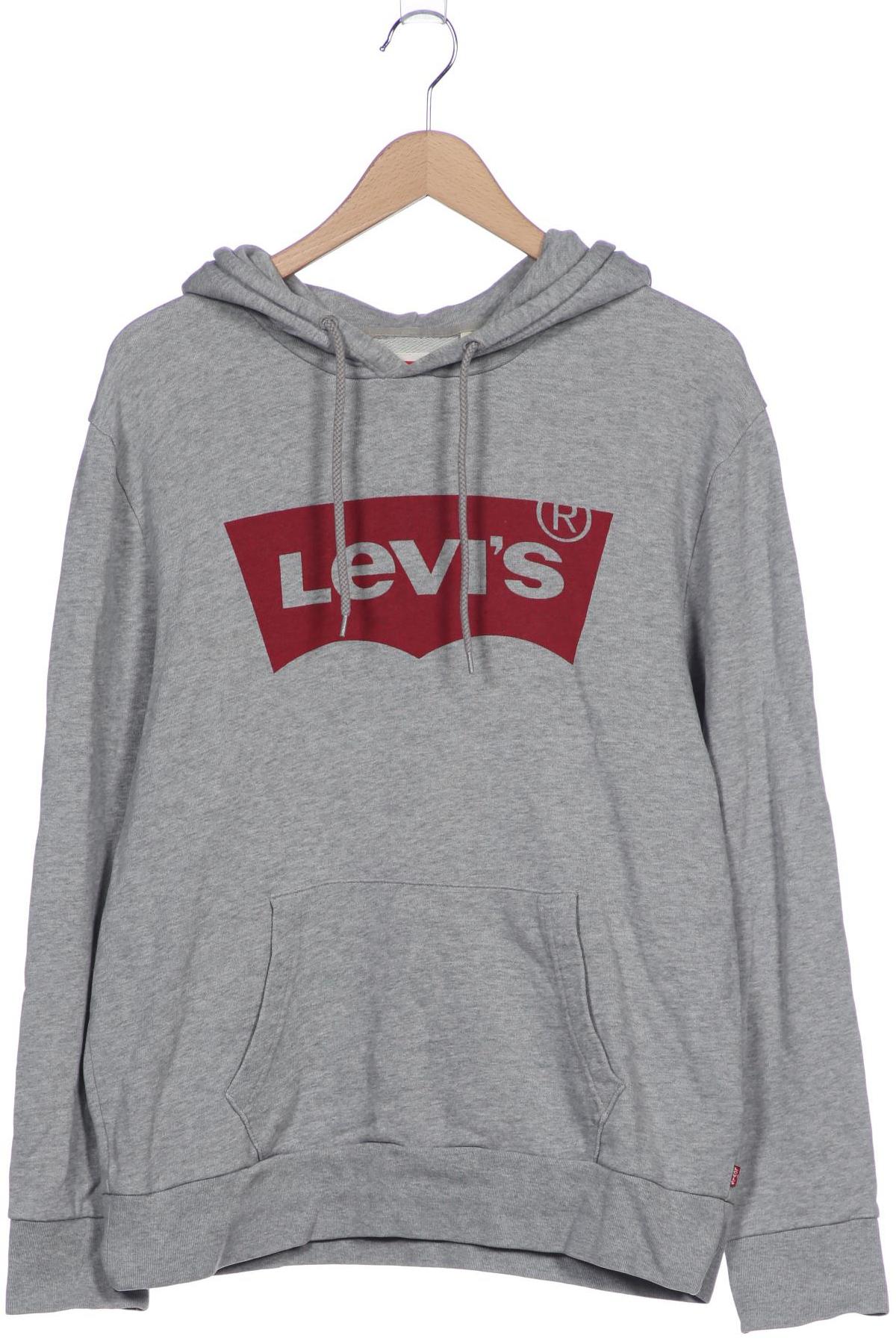 

Levis Herren Kapuzenpullover, grau, Gr. 52