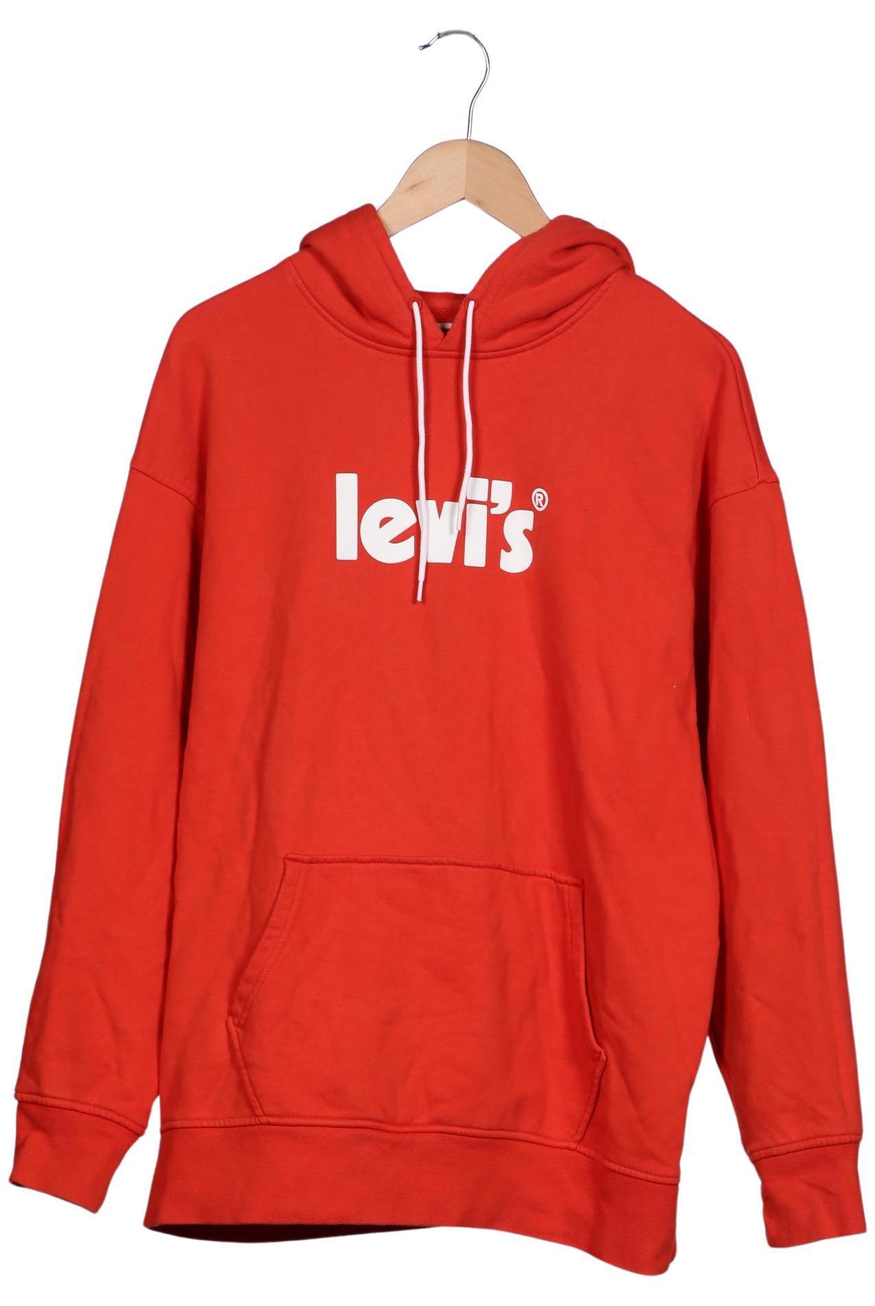 

Levis Herren Kapuzenpullover, orange, Gr. 52