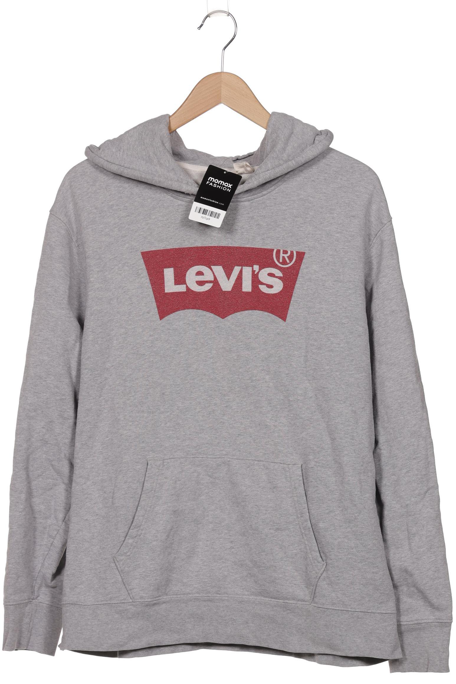 

Levis Herren Kapuzenpullover, grau, Gr. 52