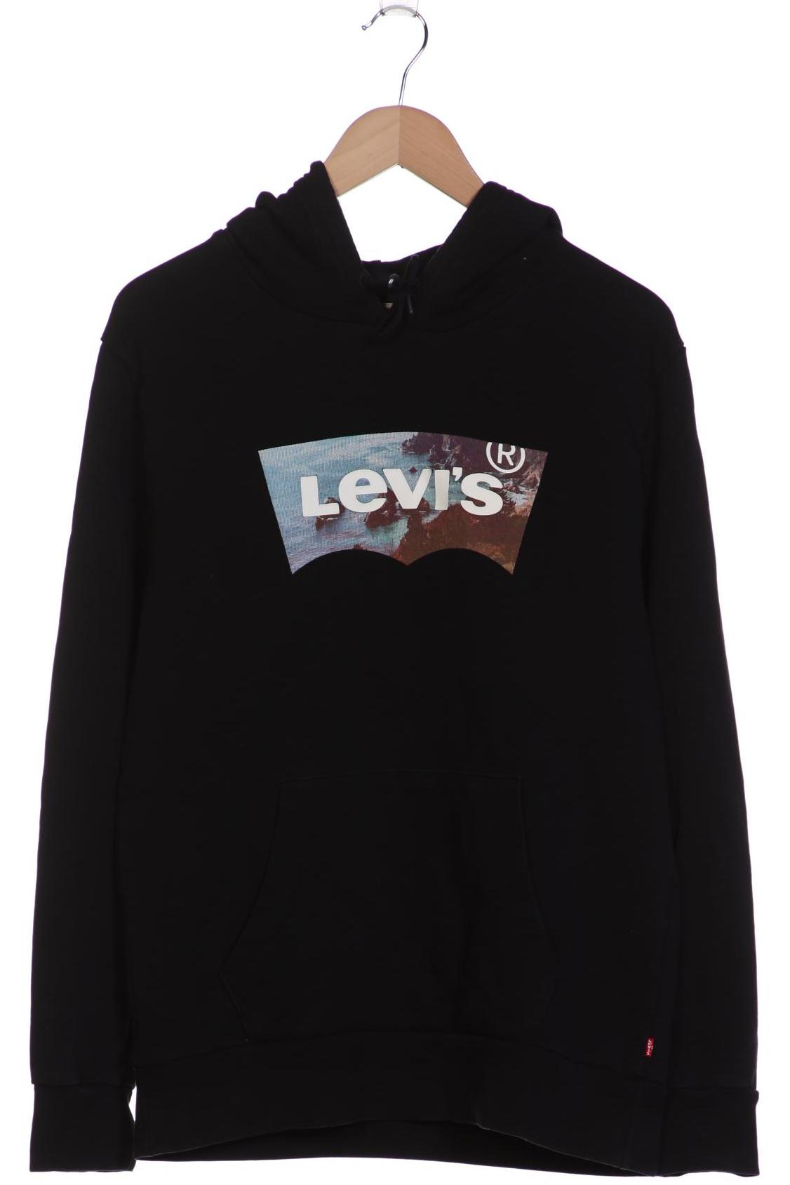 

Levis Herren Kapuzenpullover, schwarz, Gr. 46