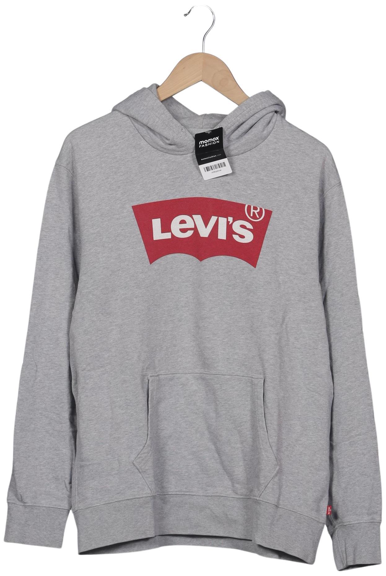 

Levis Herren Kapuzenpullover, grau, Gr. 52