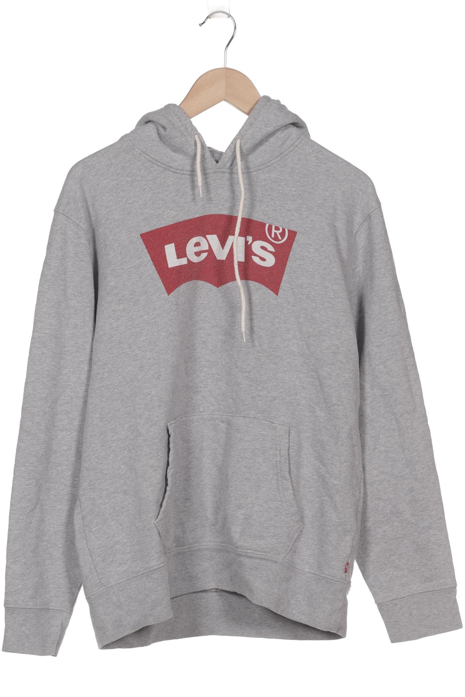 

Levis Herren Kapuzenpullover, grau, Gr. 48