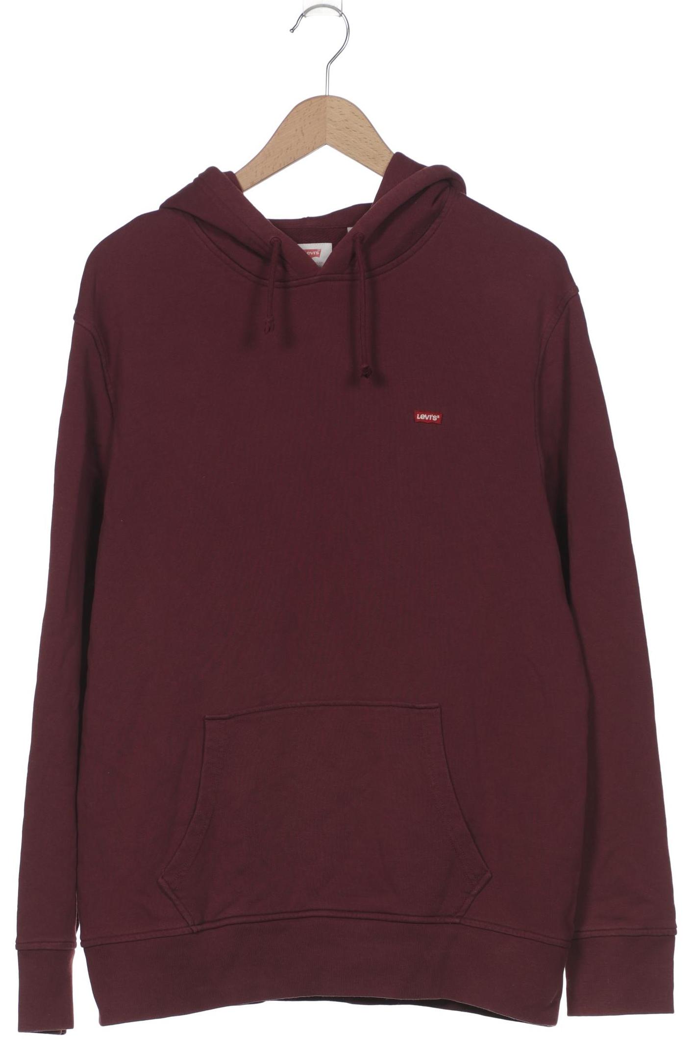 

Levis Herren Kapuzenpullover, bordeaux, Gr. 52