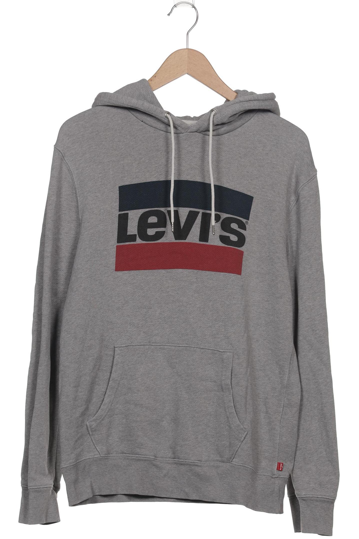 

Levis Herren Kapuzenpullover, grau, Gr. 48