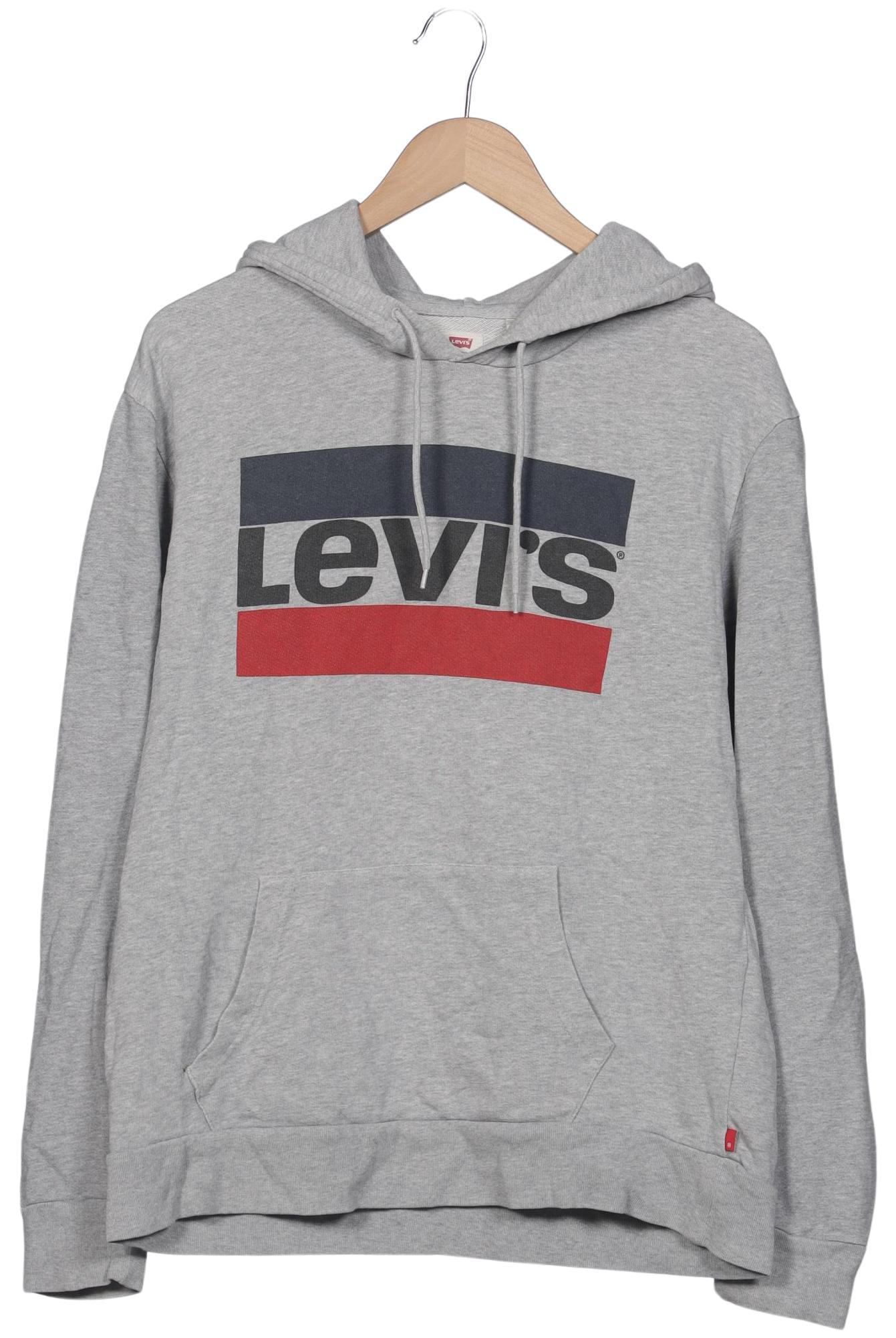 

Levis Herren Kapuzenpullover, grau, Gr. 48