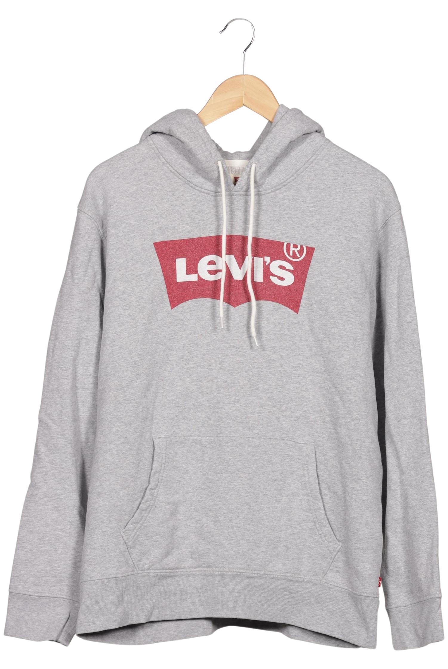 

Levis Herren Kapuzenpullover, grau, Gr. 48