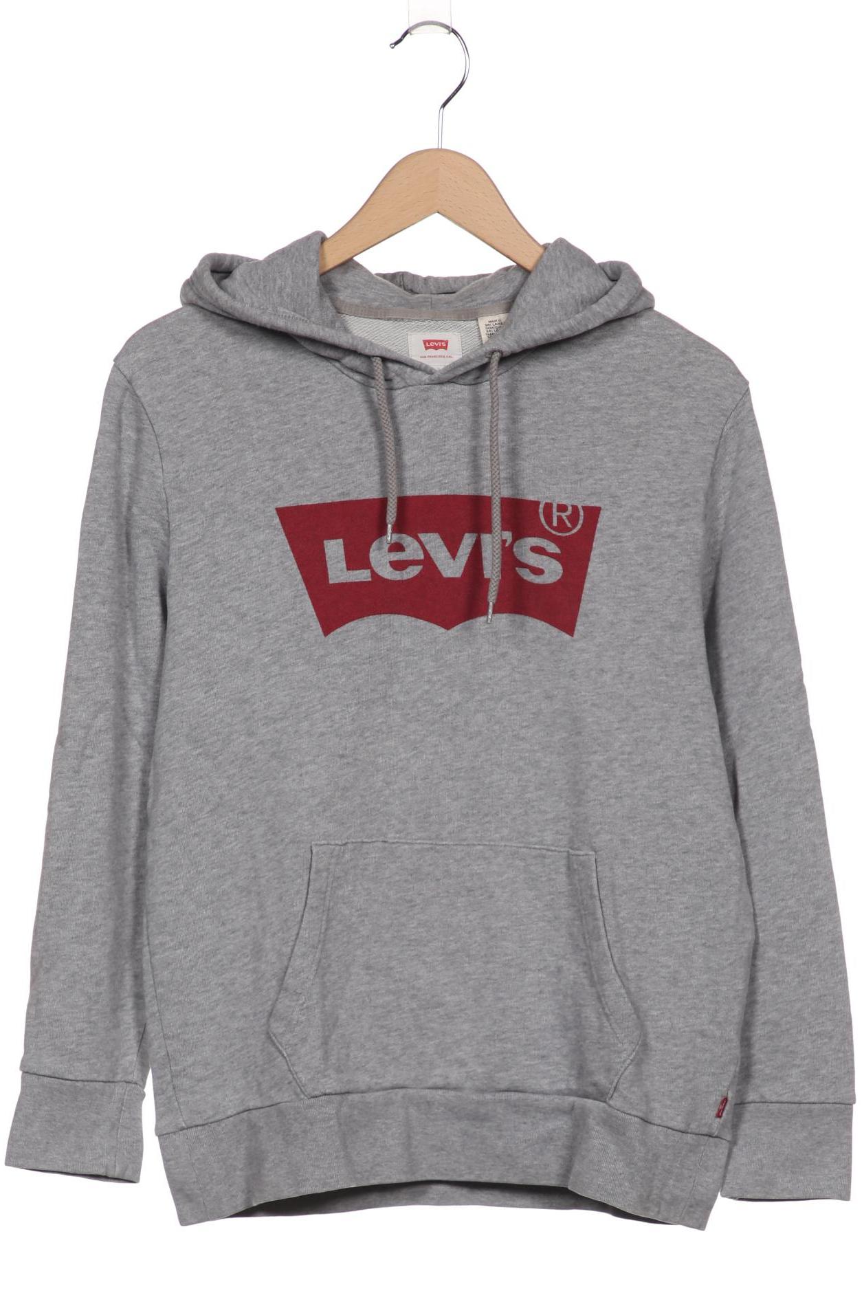 

Levis Herren Kapuzenpullover, grau, Gr. 48