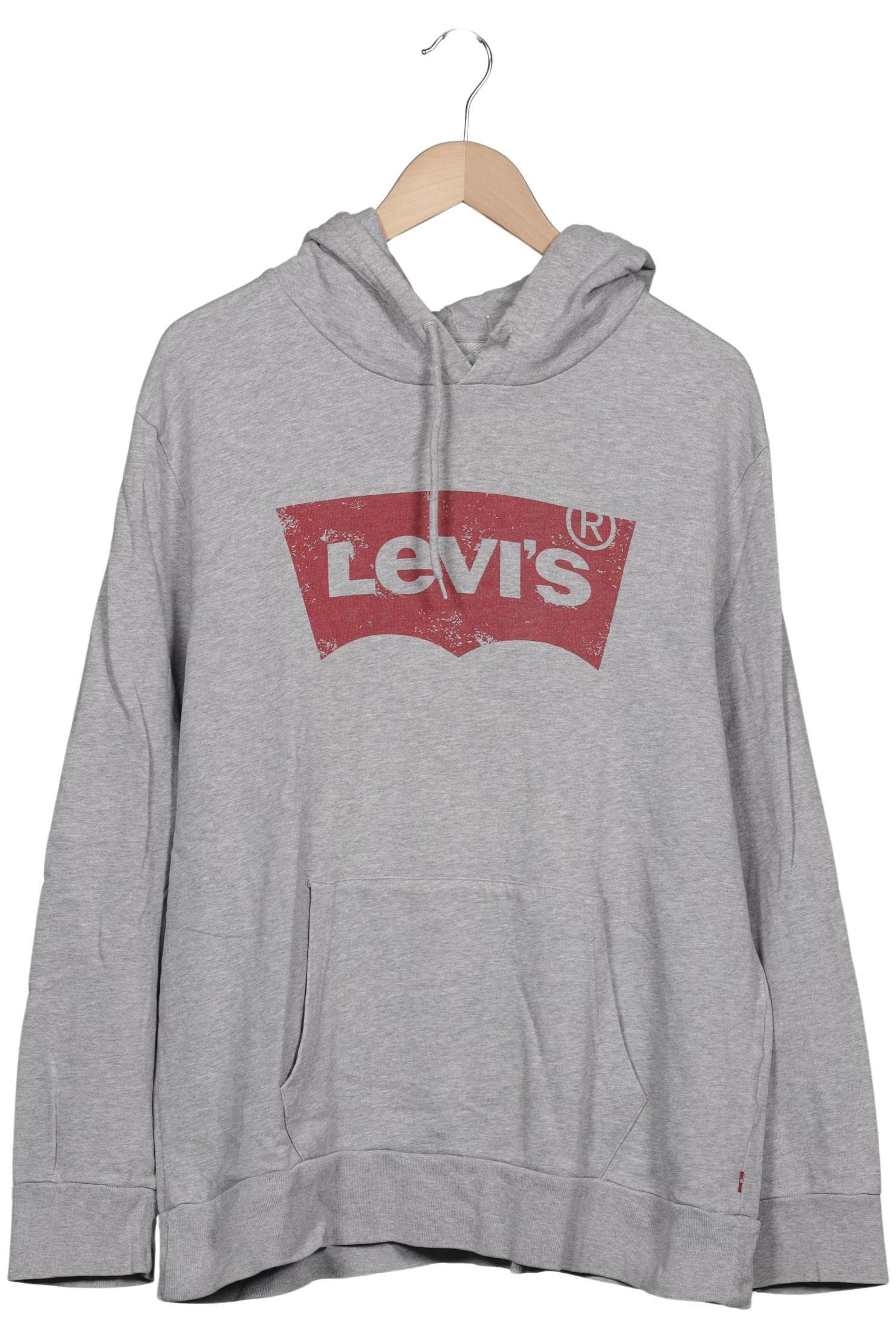 

Levis Herren Kapuzenpullover, grau, Gr. 54