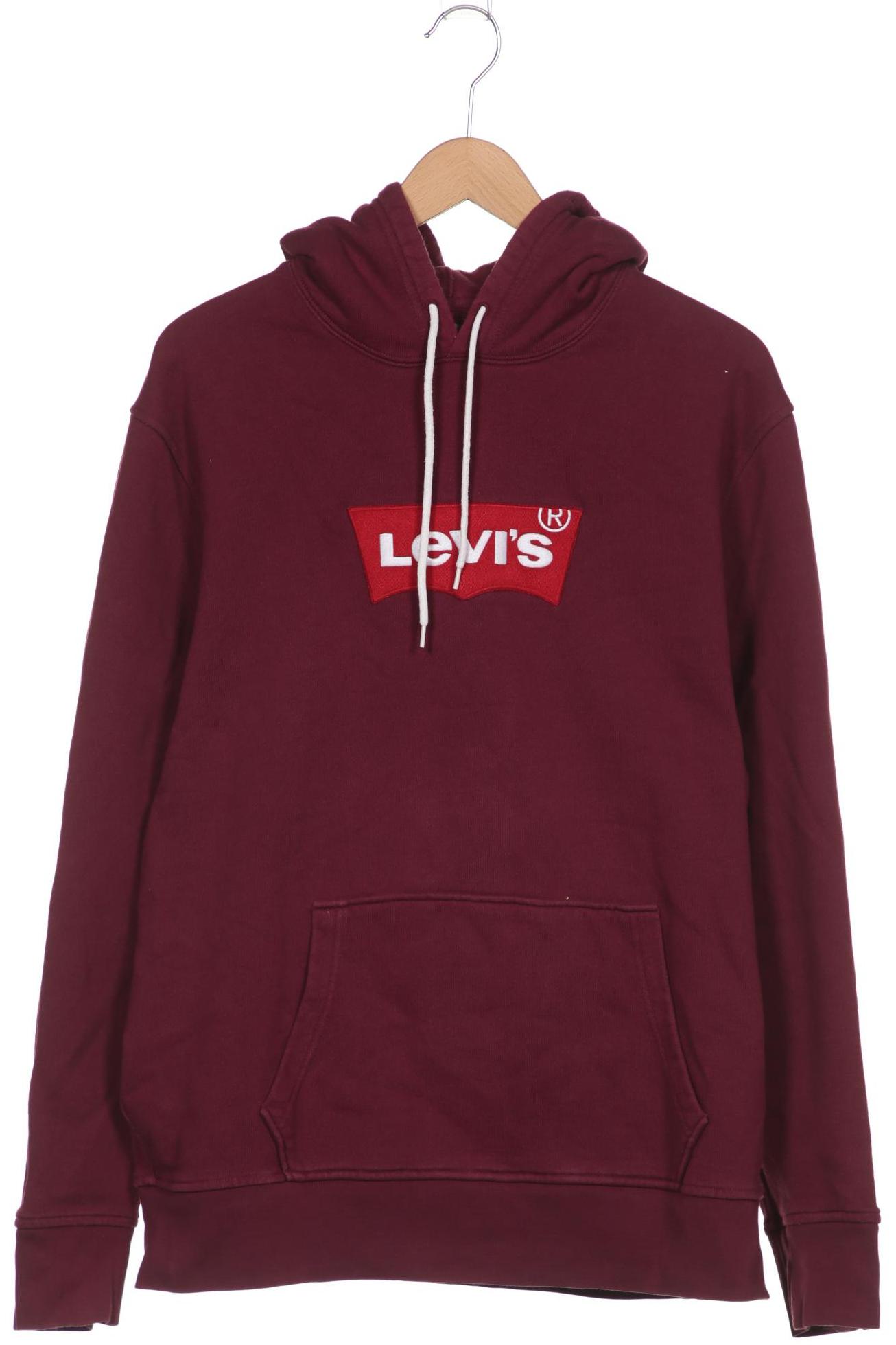 

Levis Herren Kapuzenpullover, bordeaux, Gr. 54