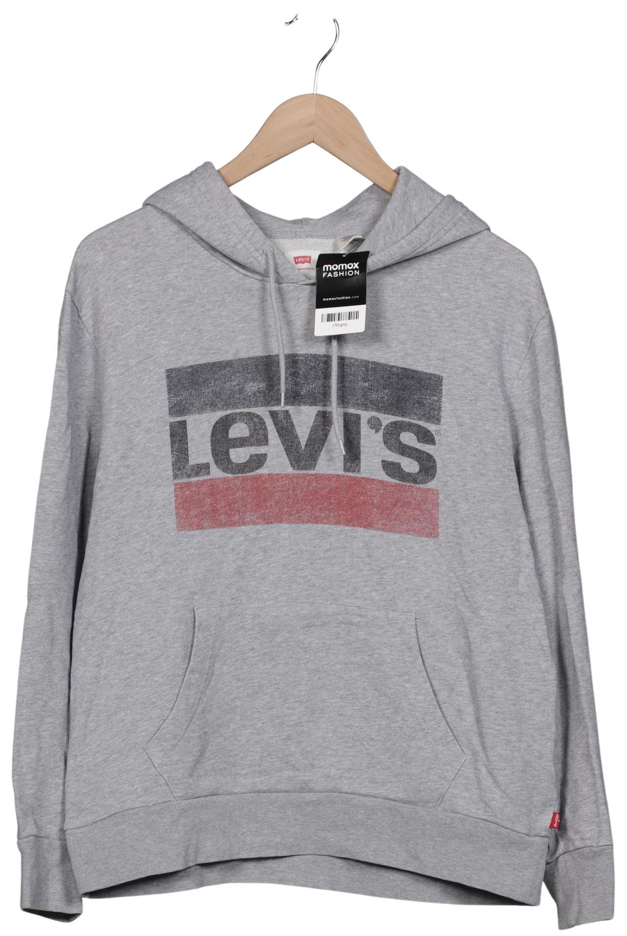 

Levis Herren Kapuzenpullover, grau, Gr. 46