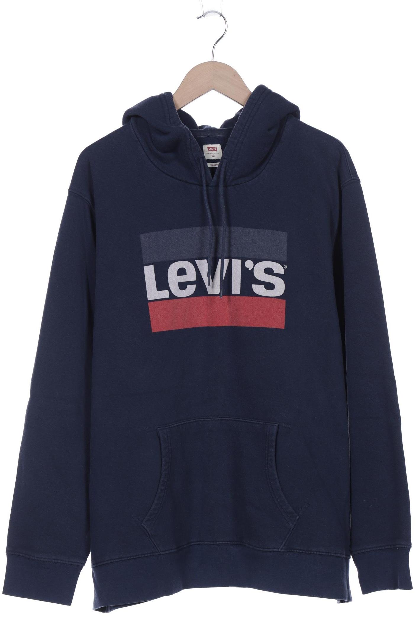 

Levis Herren Kapuzenpullover, marineblau, Gr. 56