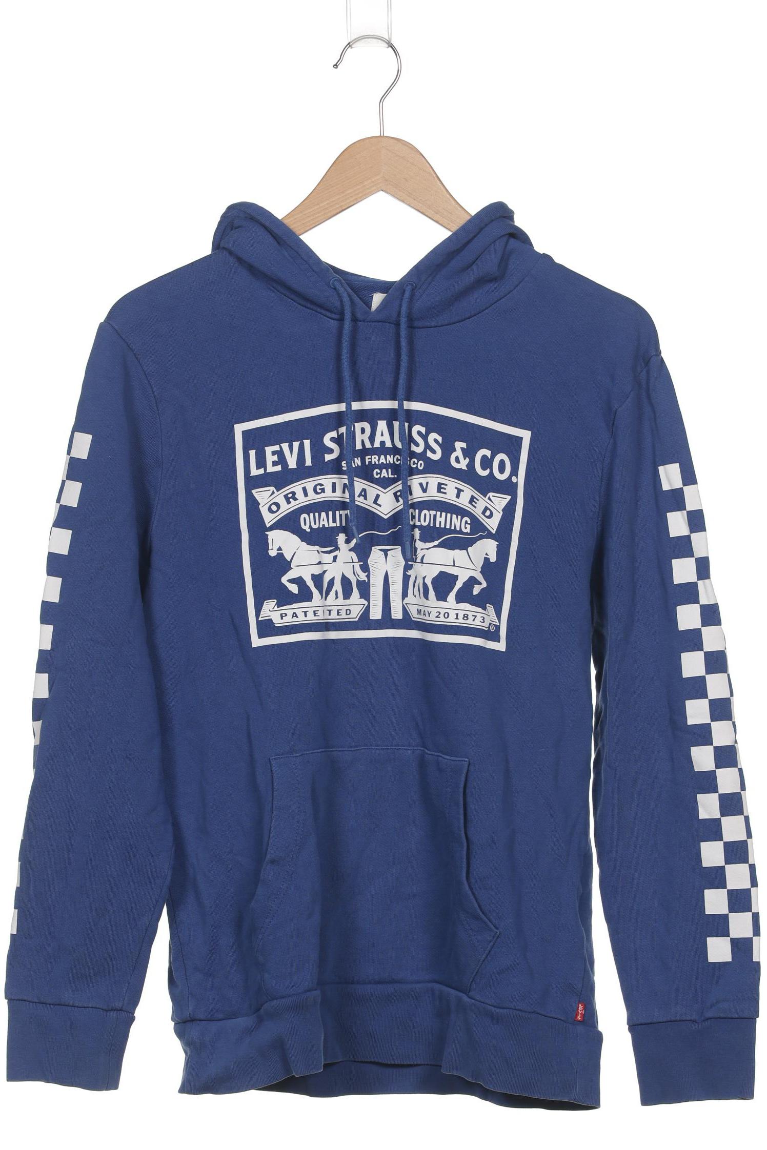 

Levis Herren Kapuzenpullover, blau, Gr. 48