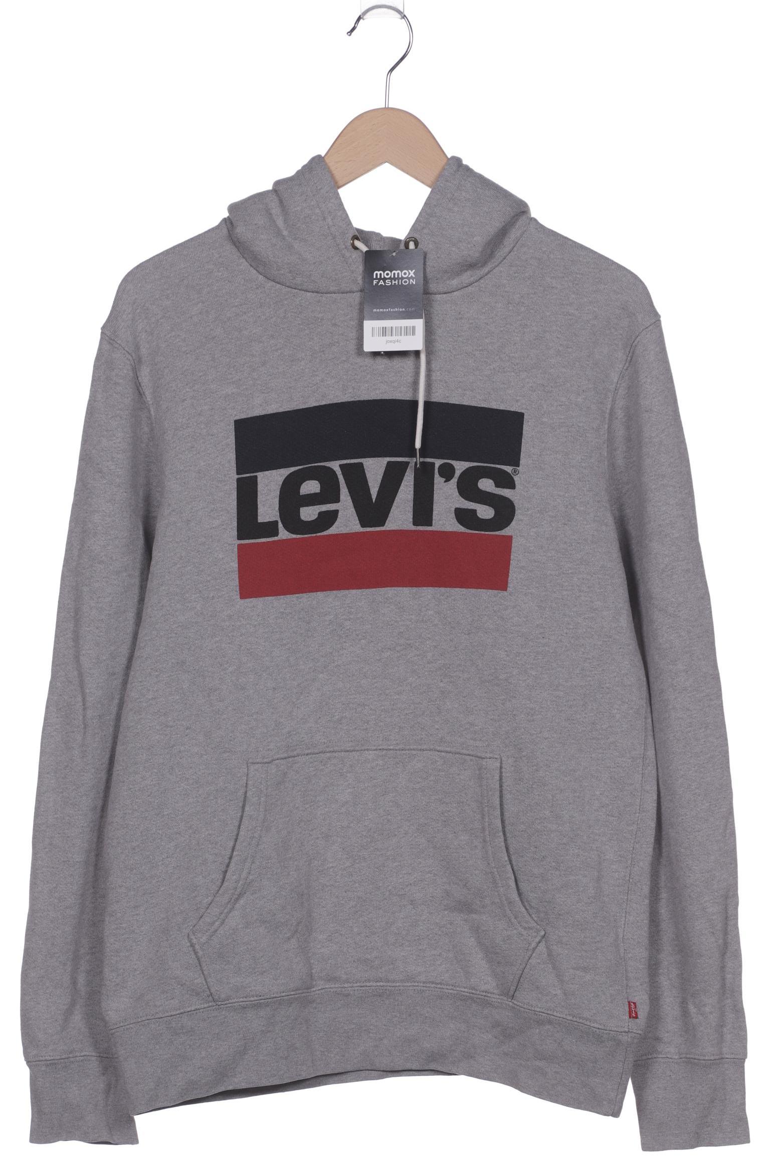 

Levis Herren Kapuzenpullover, grau, Gr. 48