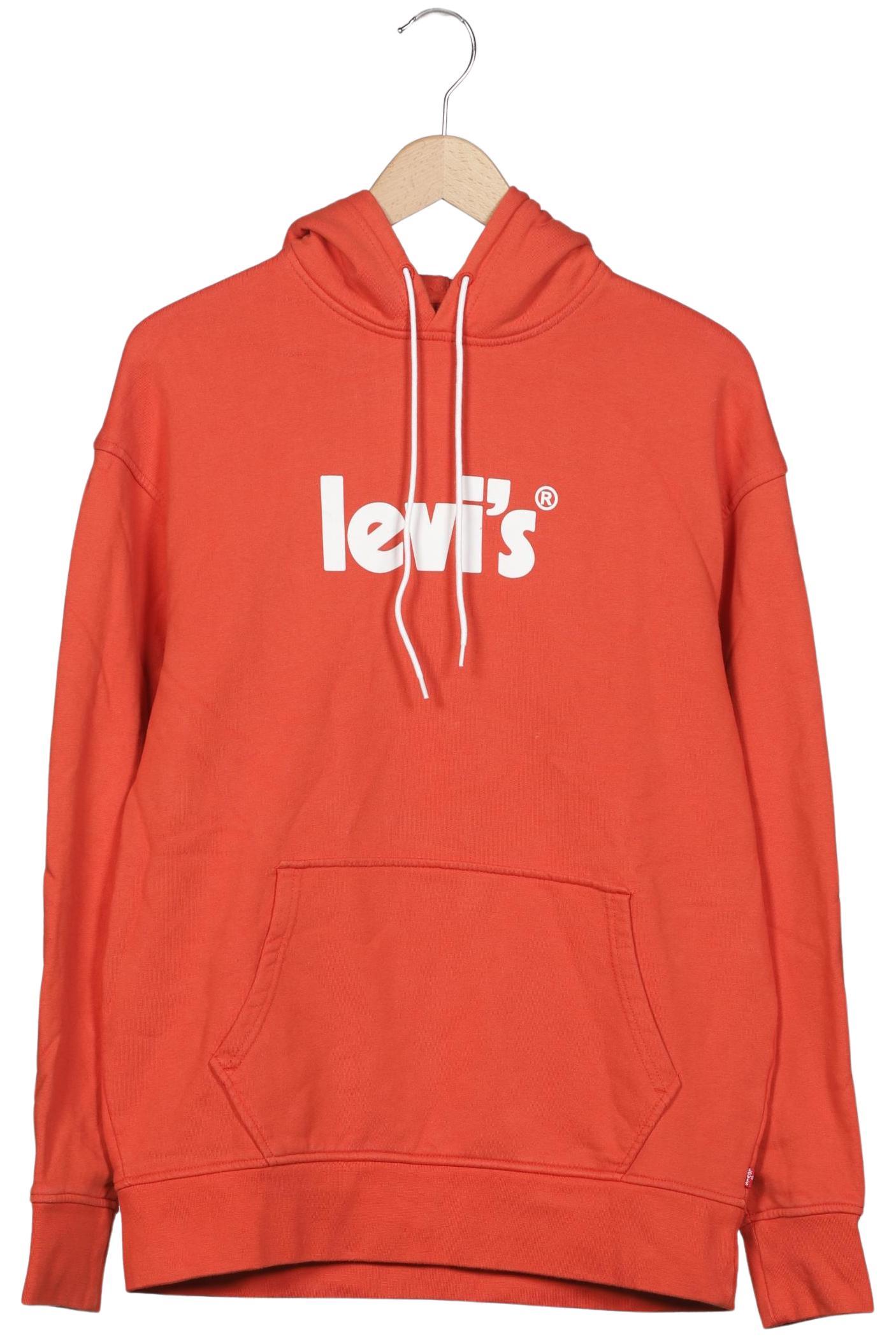 

Levis Herren Kapuzenpullover, orange, Gr. 48