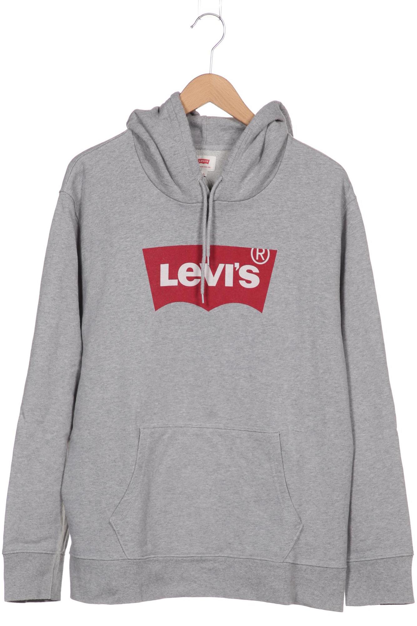 

Levis Herren Kapuzenpullover, grau, Gr. 54
