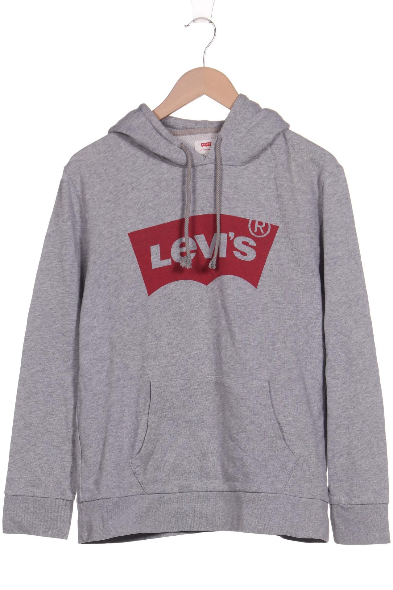 

Levis Herren Kapuzenpullover, grau, Gr. 52
