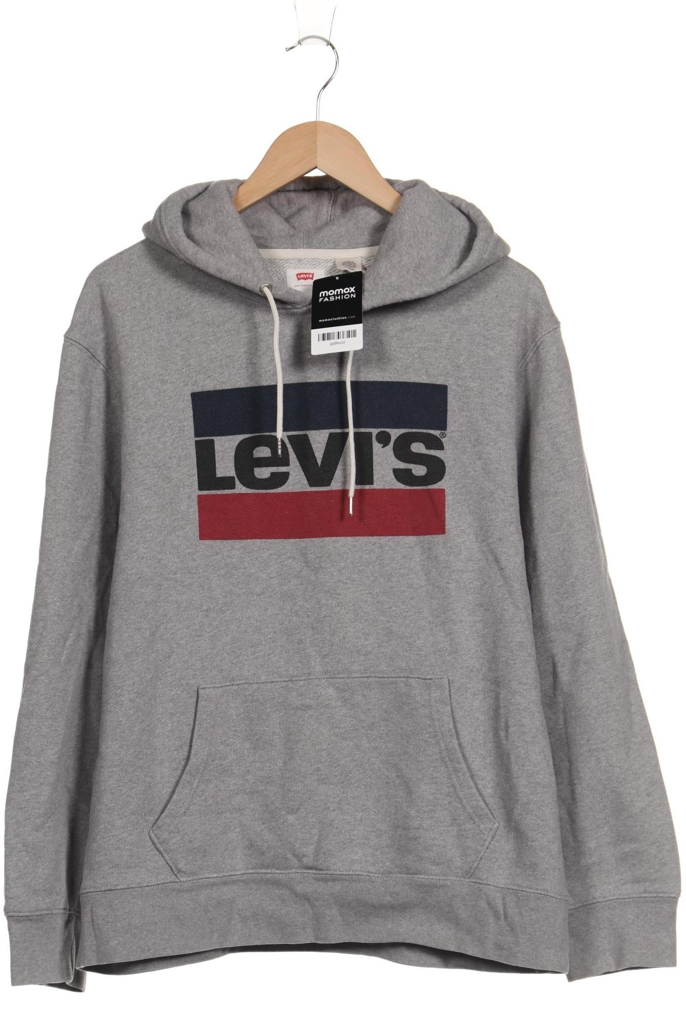 

Levis Herren Kapuzenpullover, grau, Gr. 54