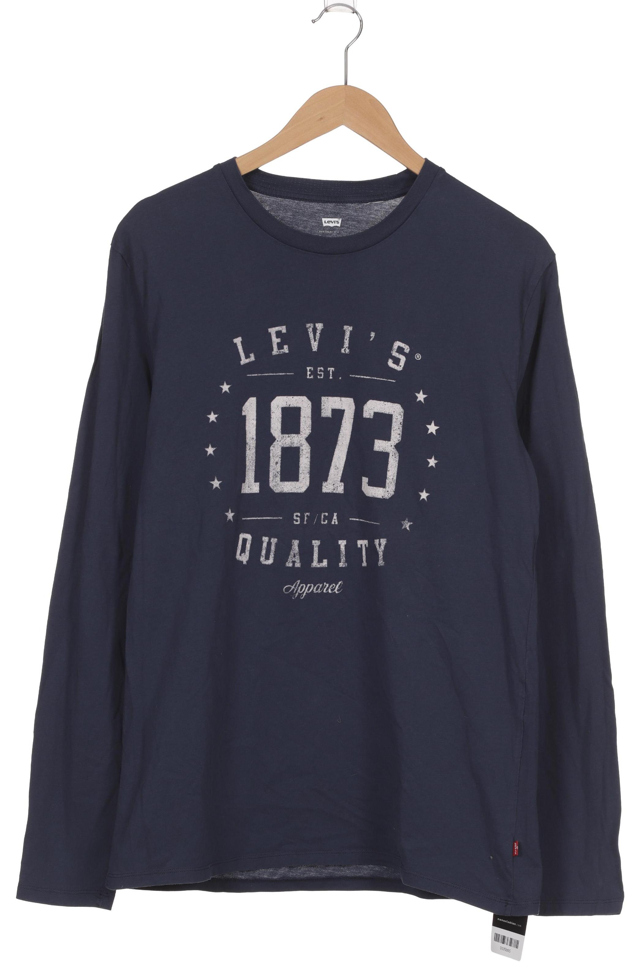 

Levis Herren Langarmshirt, blau, Gr.
