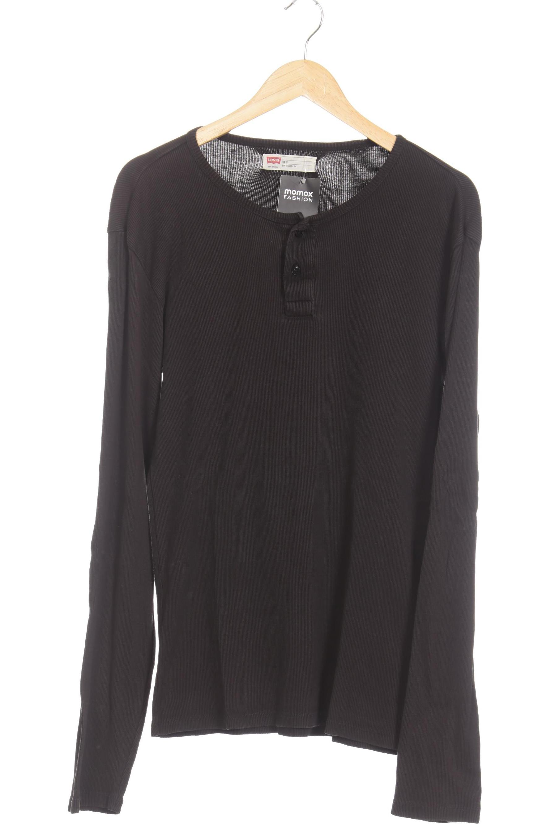 Thumbnail - Levis Herren Langarmshirt, schwarz, Gr.