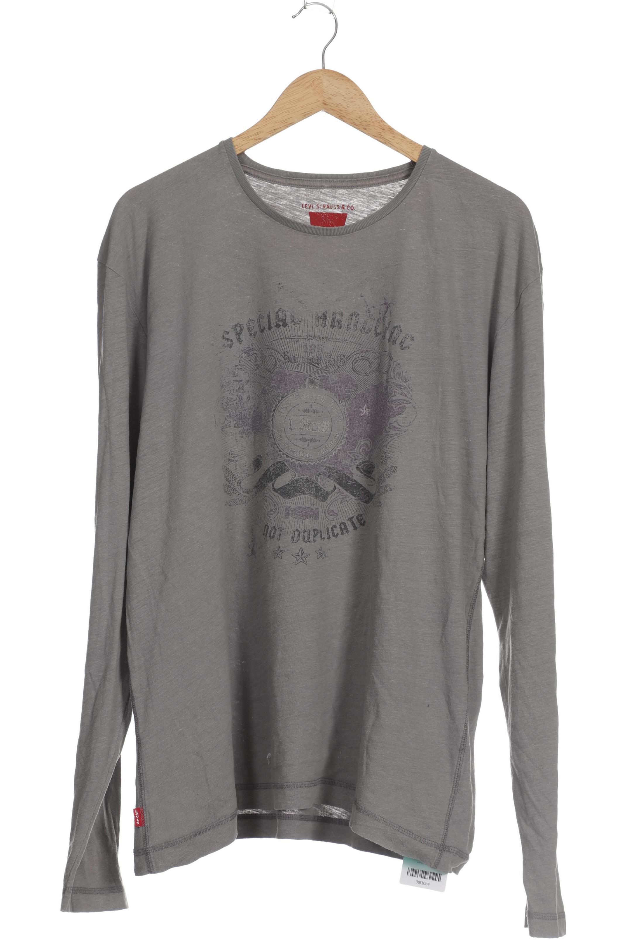 

Levis Herren Langarmshirt, grau, Gr.