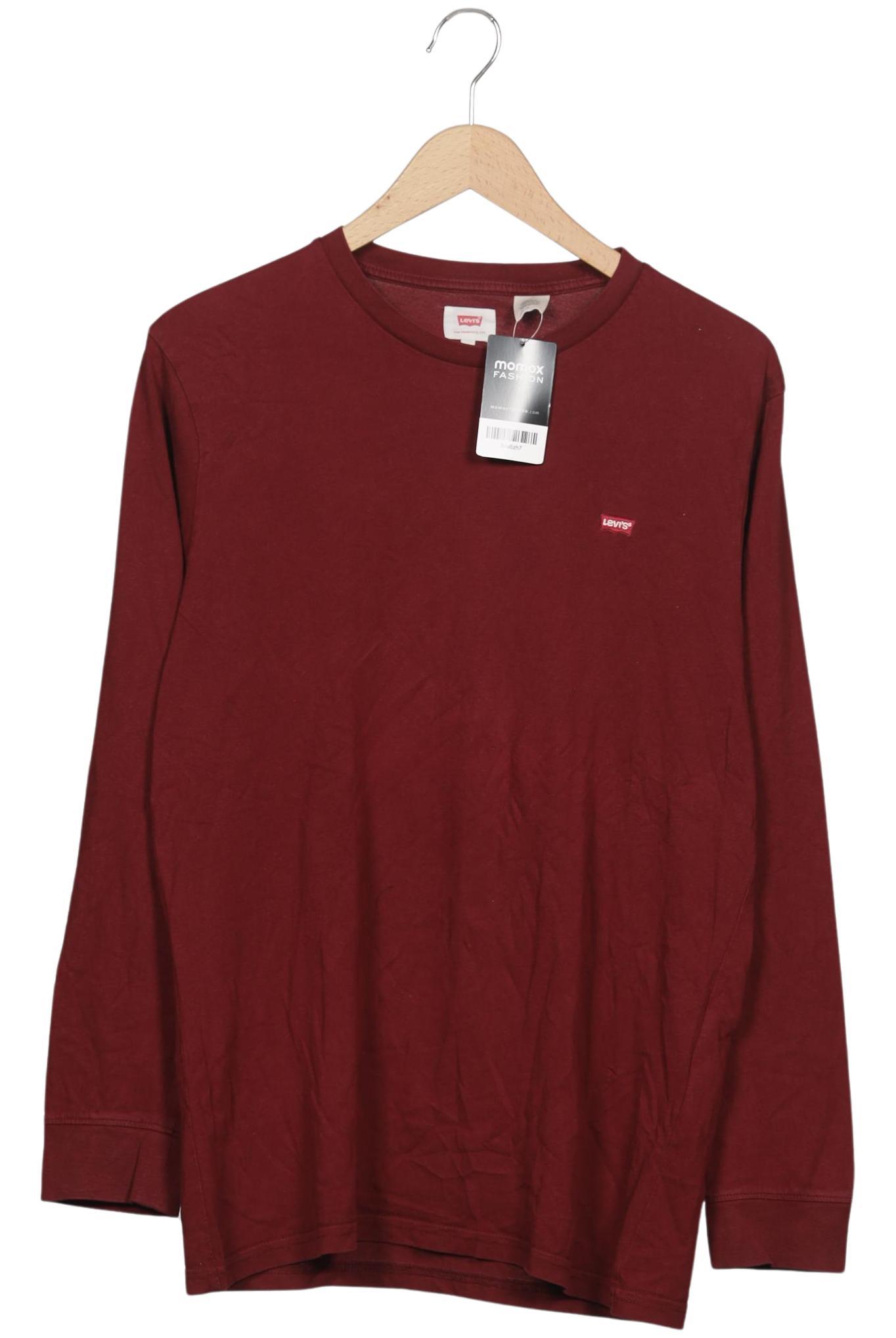 

Levis Herren Langarmshirt, bordeaux, Gr. 48