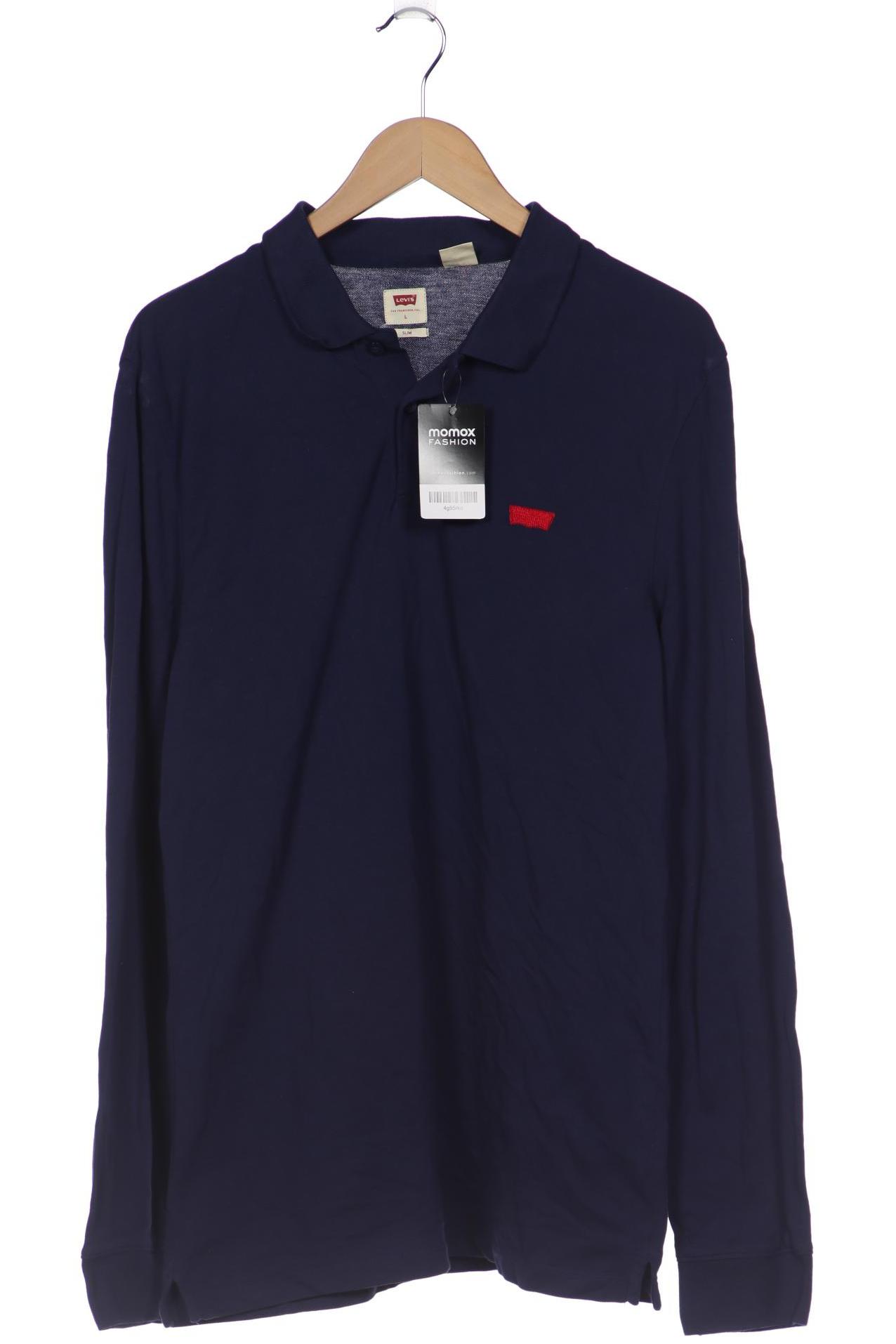 

Levis Herren Langarmshirt, marineblau