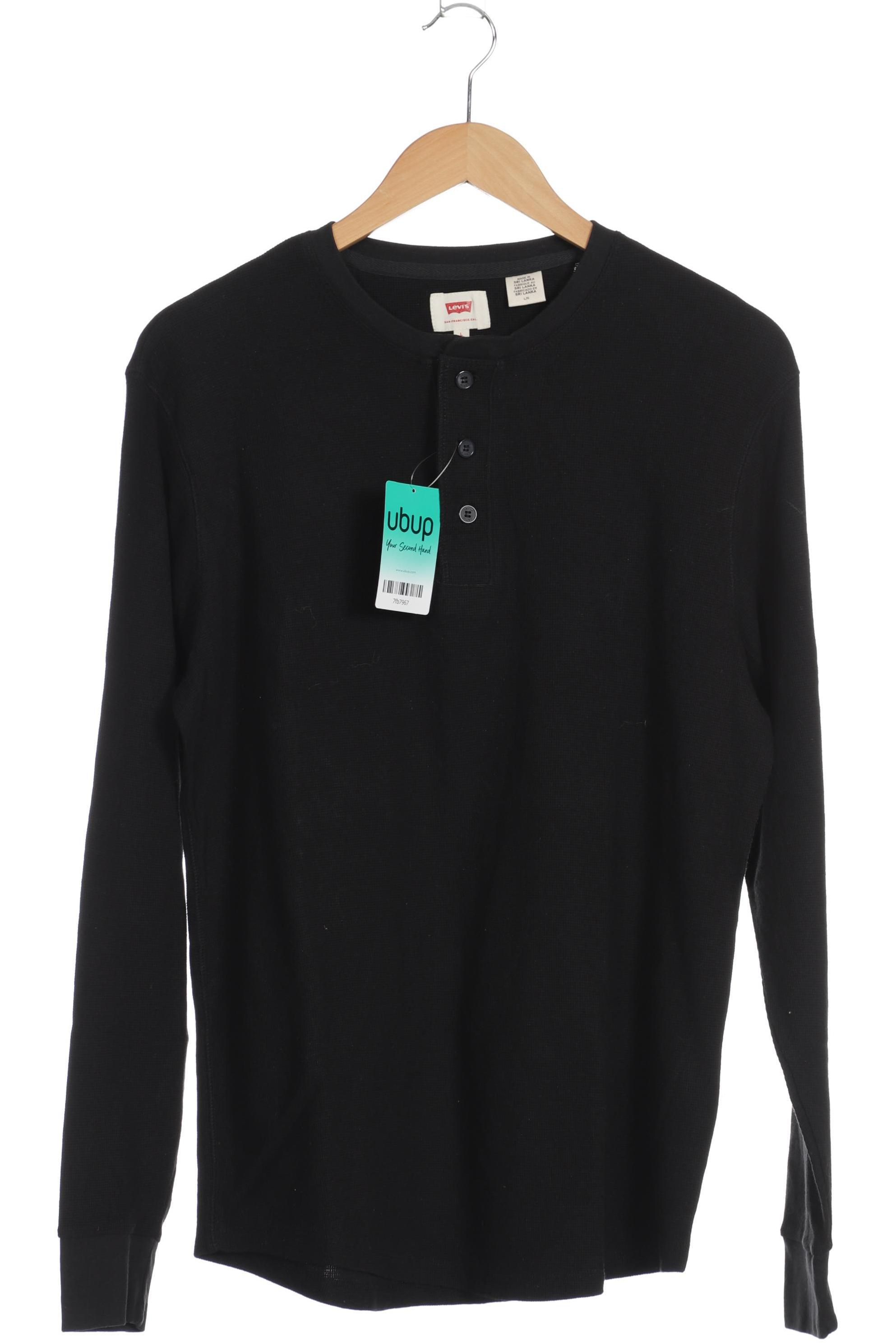 

Levis Herren Langarmshirt, schwarz, Gr.