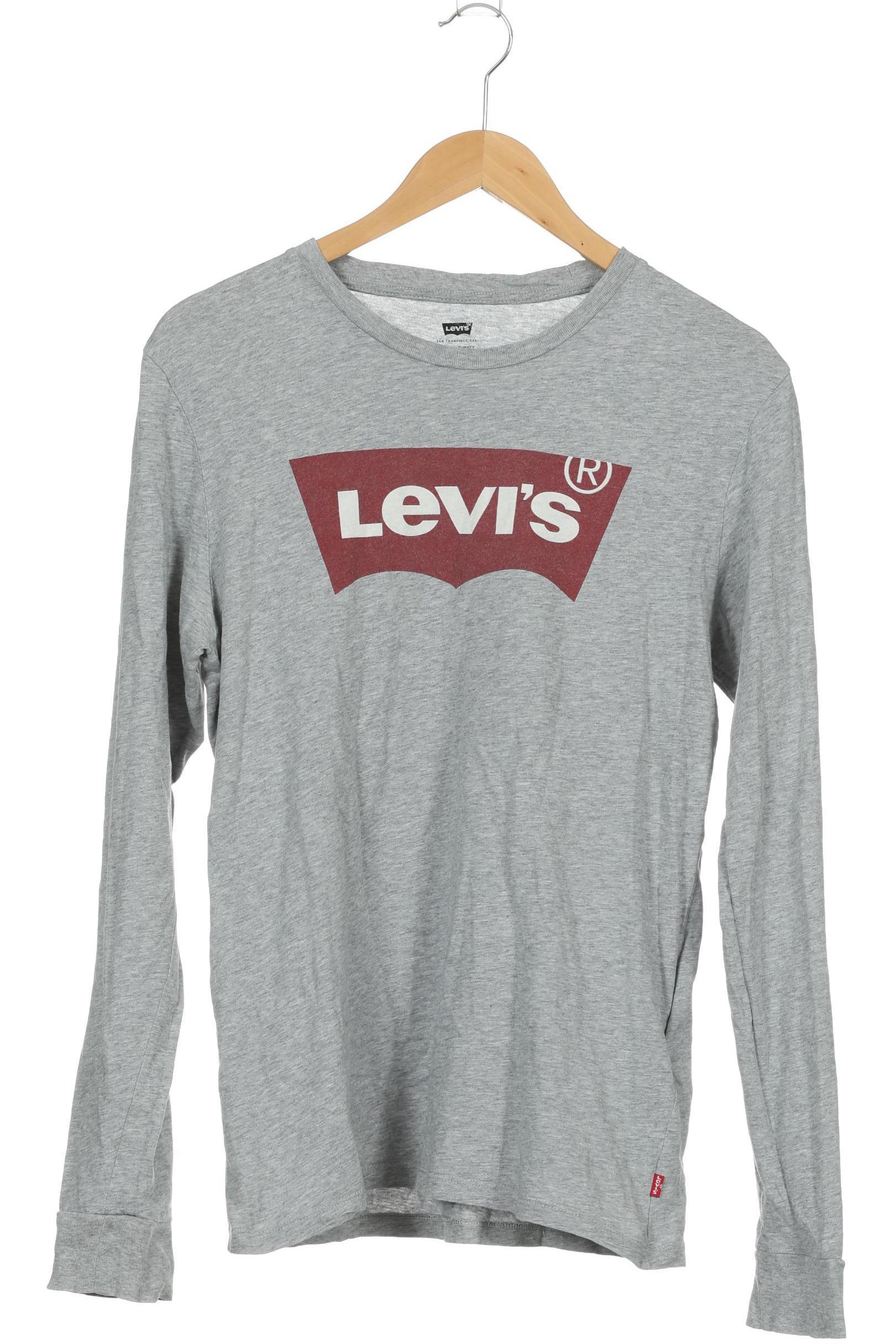 

Levis Herren Langarmshirt, grau, Gr.