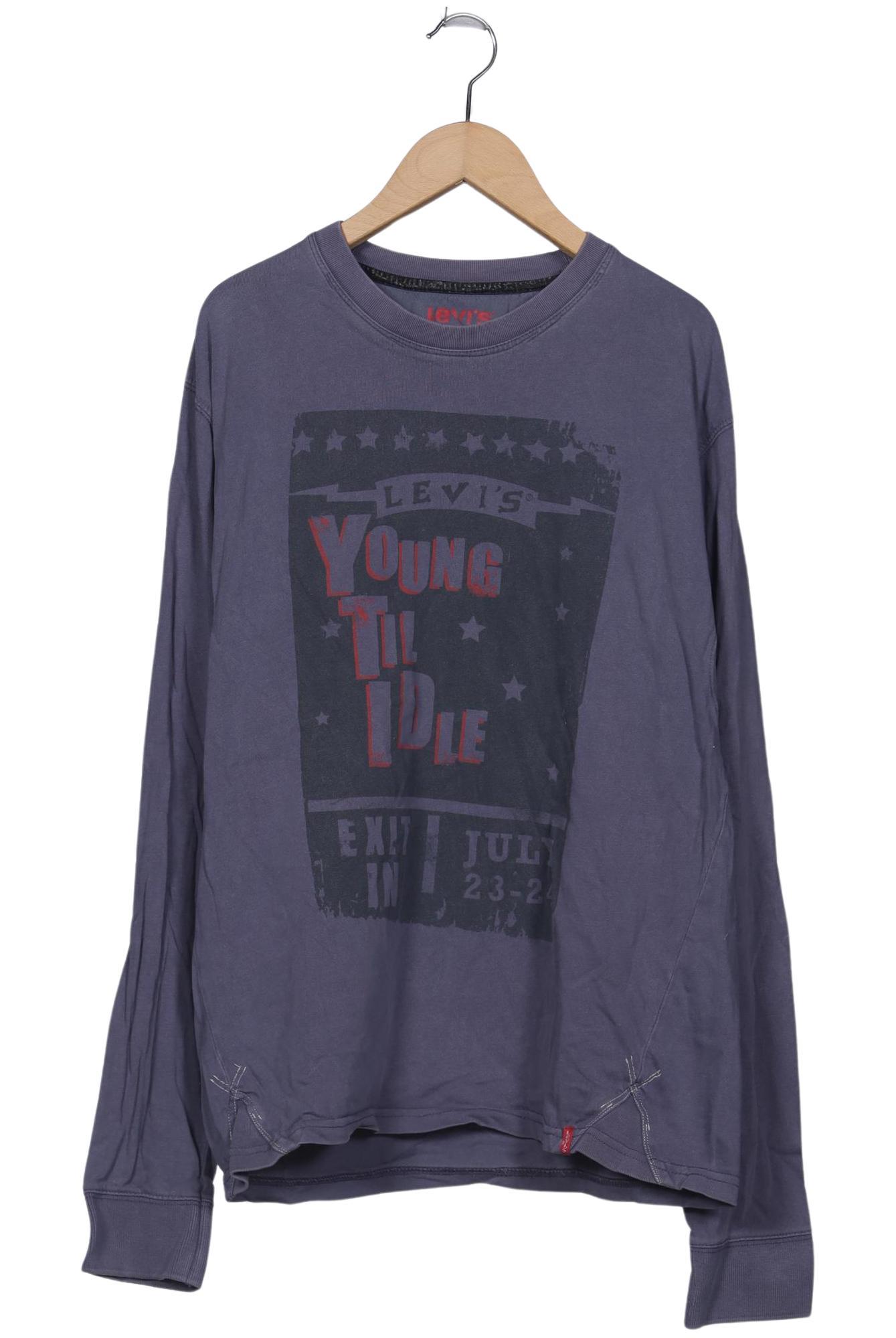 

Levis Herren Langarmshirt, flieder, Gr. 54
