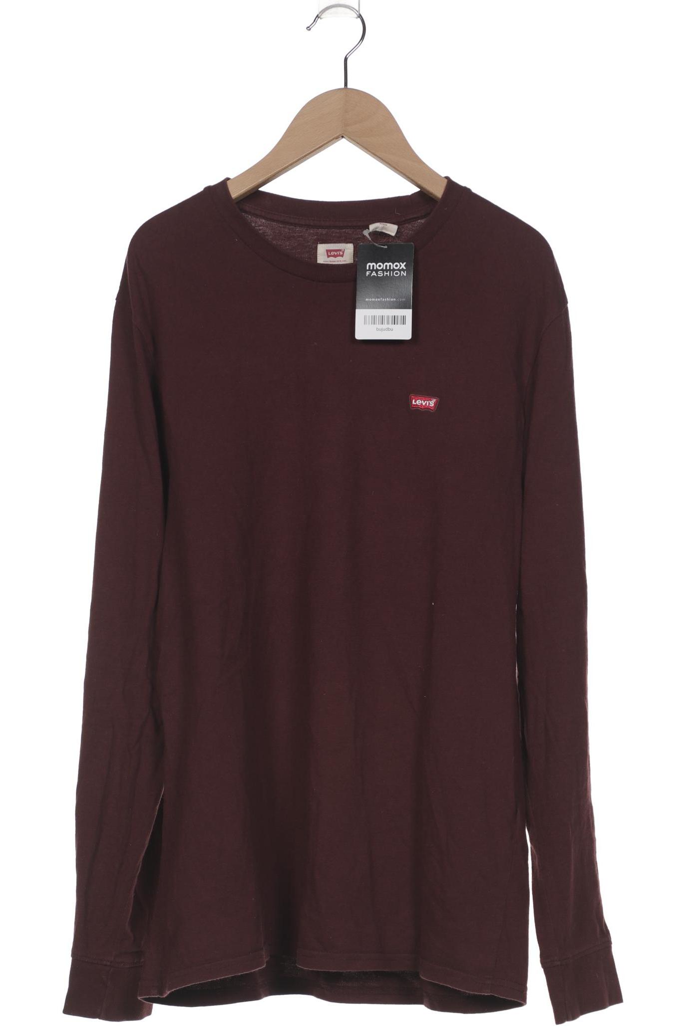 

Levis Herren Langarmshirt, bordeaux, Gr. 48