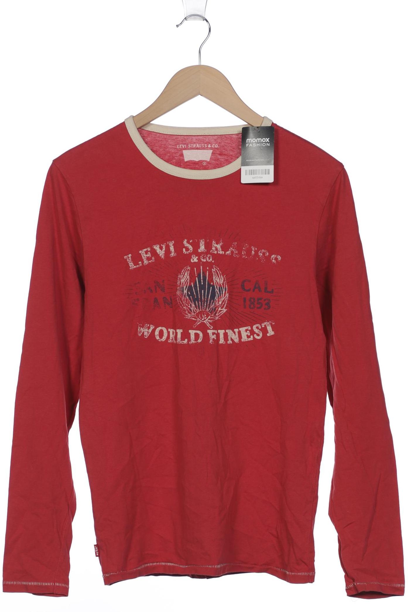 

Levis Herren Langarmshirt, rot, Gr. 46