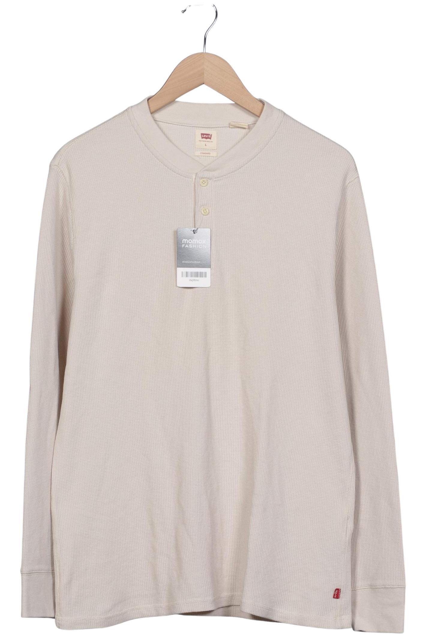 Thumbnail - Levis Herren Langarmshirt, beige, Gr. 52