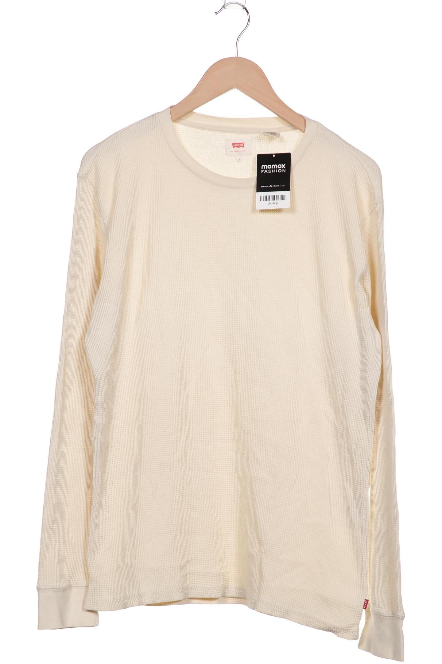

Levis Herren Langarmshirt, cremeweiß