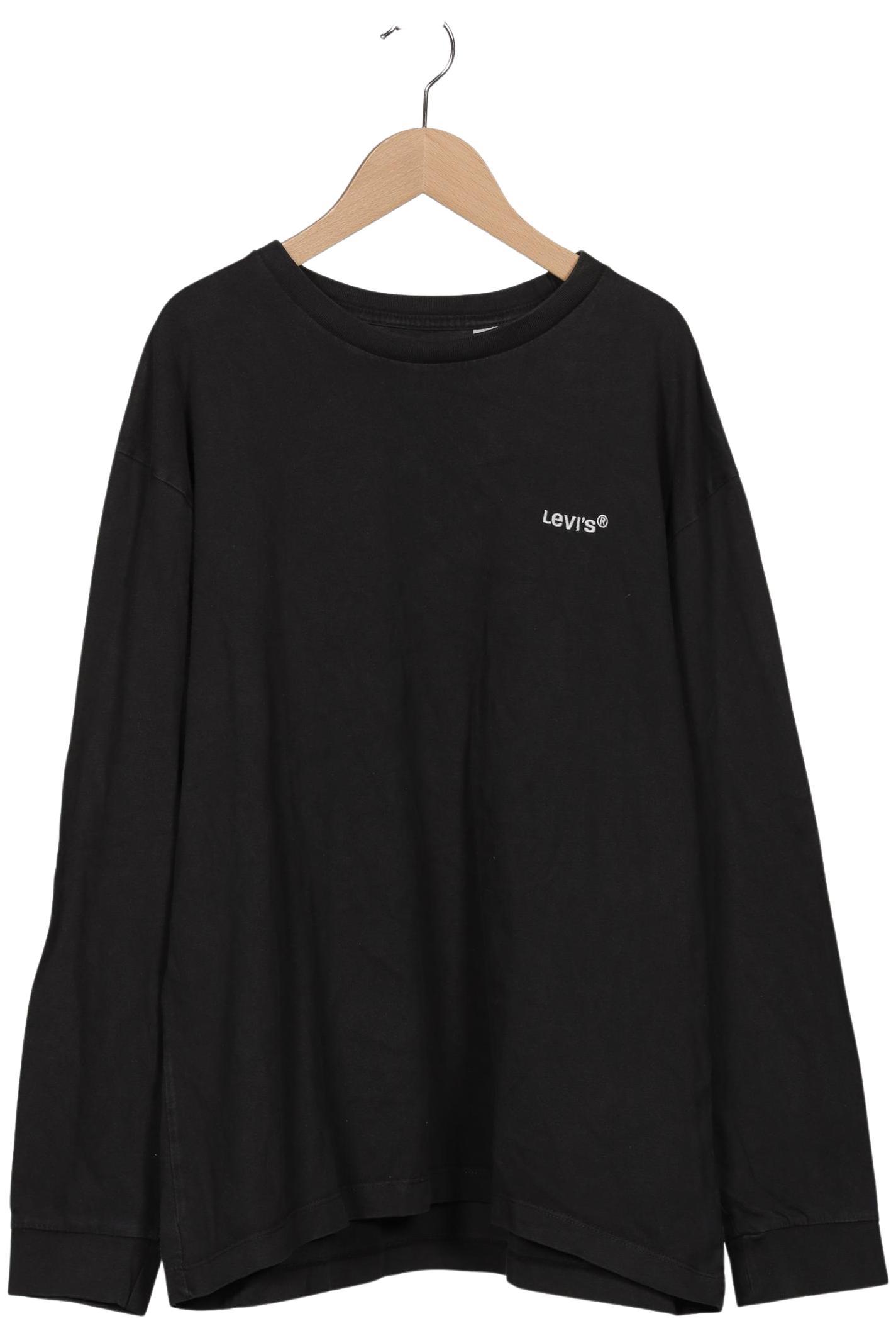 Thumbnail - Levis Herren Langarmshirt, schwarz, Gr. 52