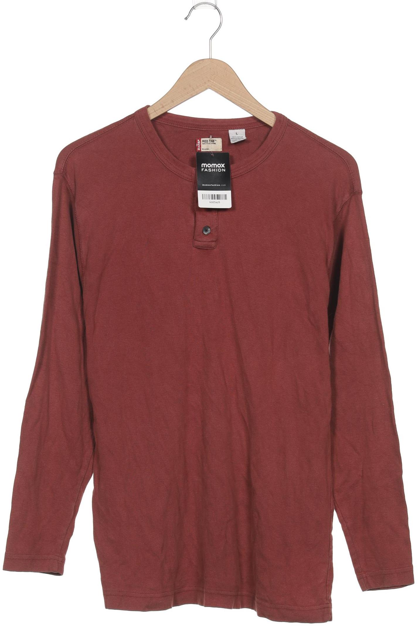 

Levis Herren Langarmshirt, bordeaux, Gr. 52