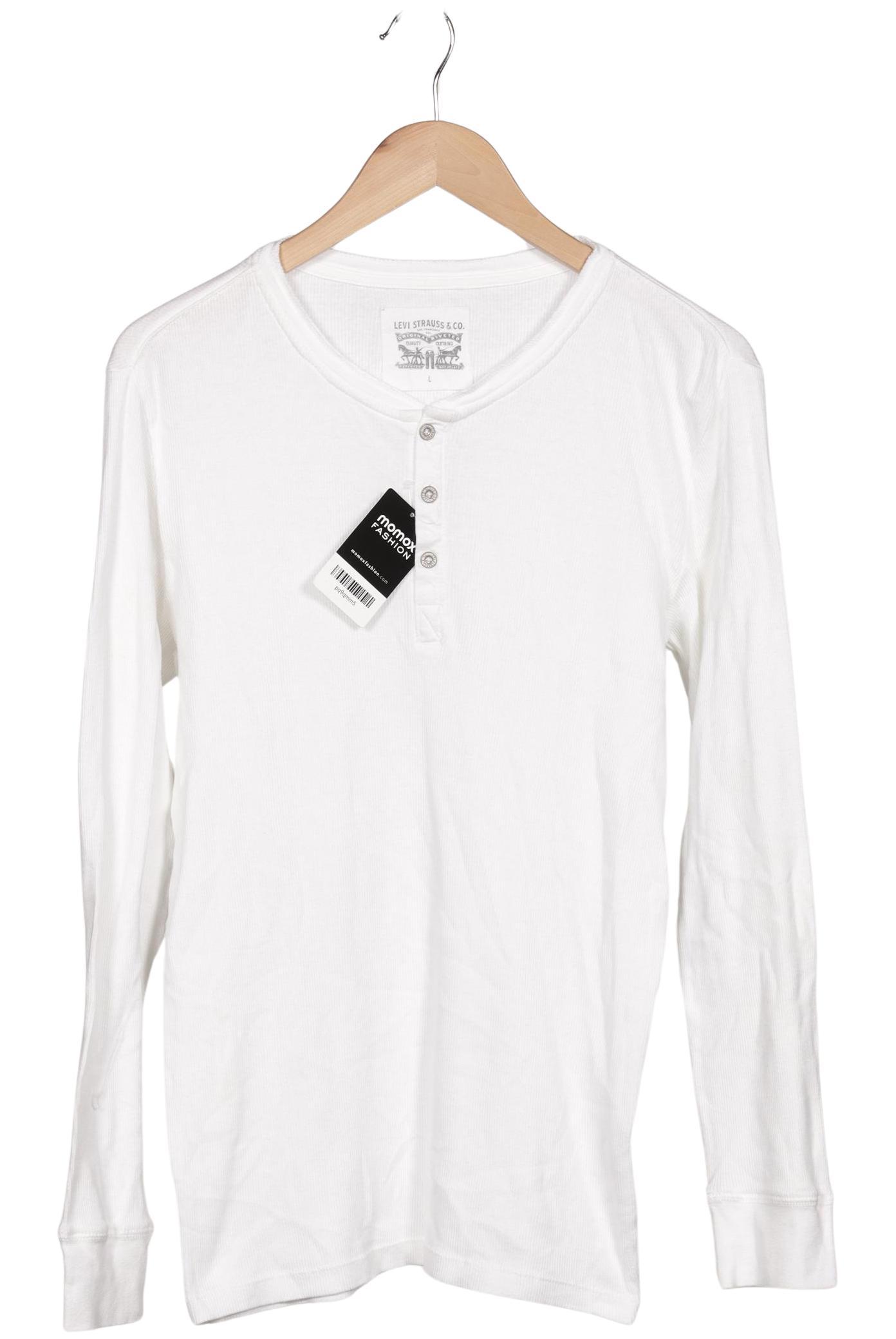 Thumbnail - Levis Herren Langarmshirt, weiß, Gr. 52