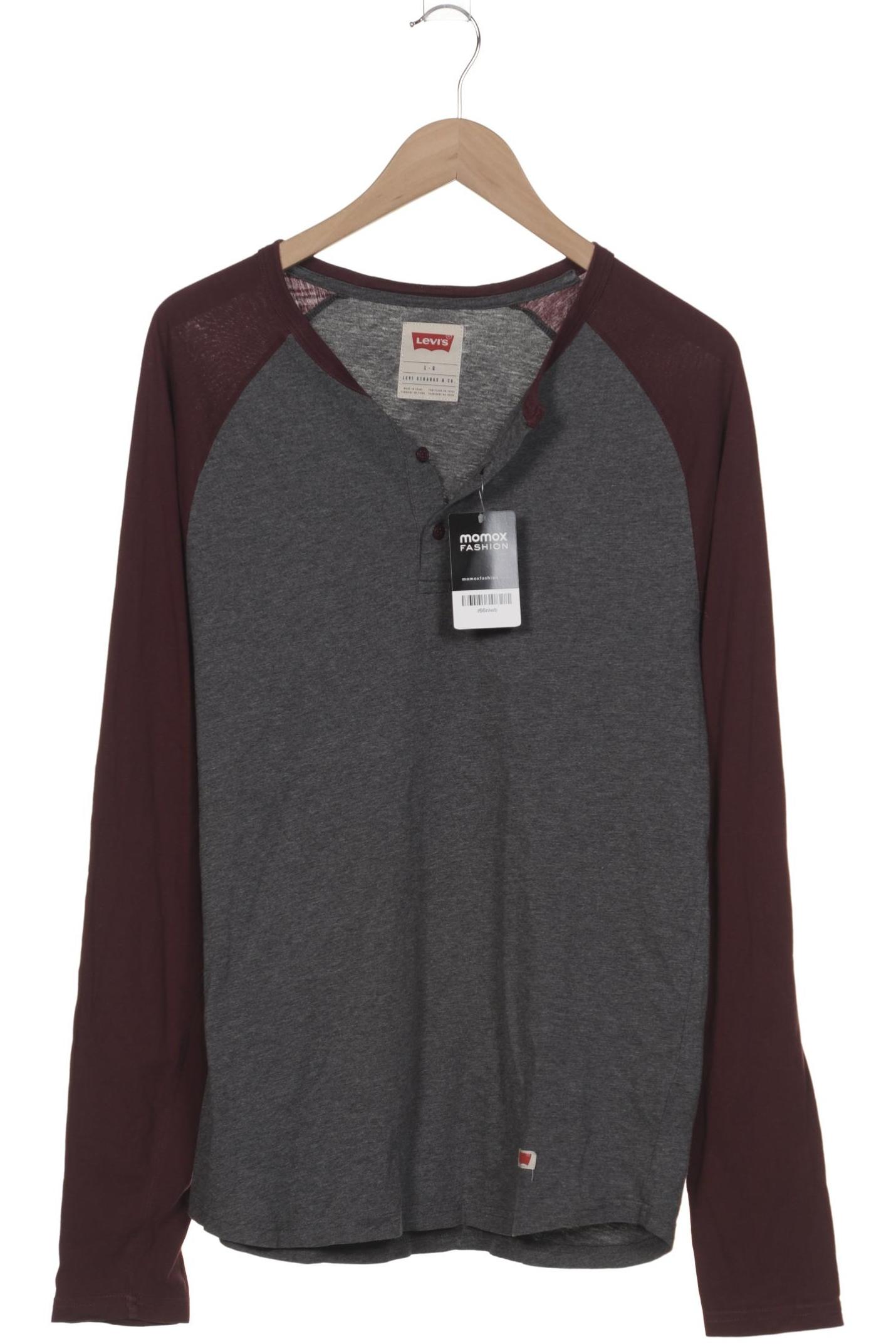 

Levis Herren Langarmshirt, grau, Gr. 52