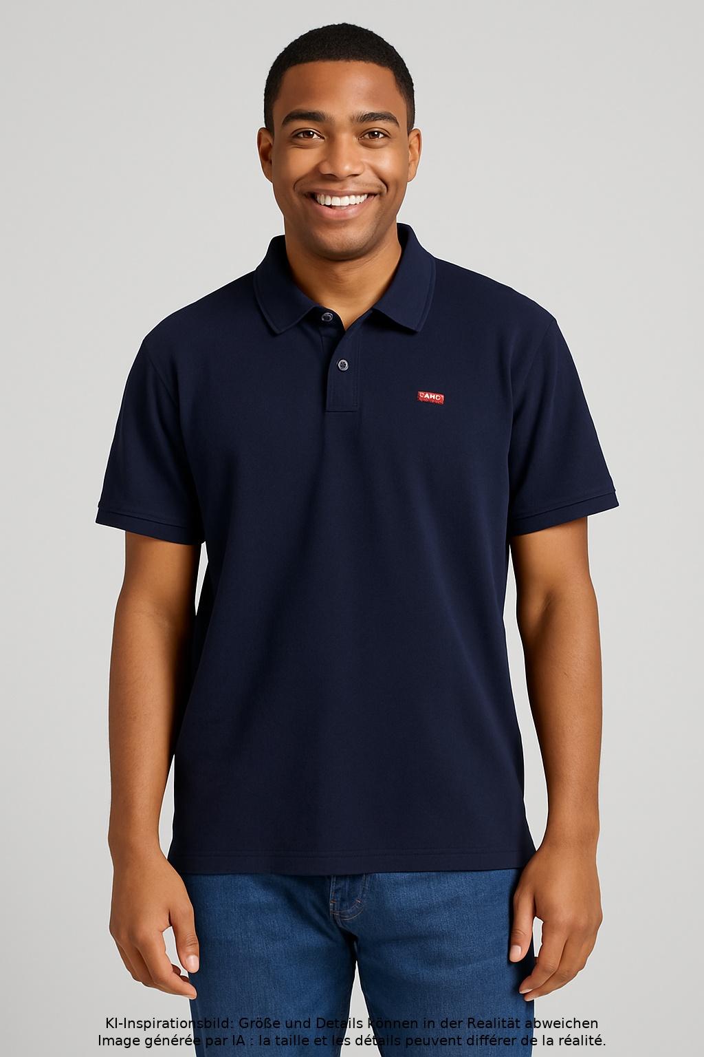 Thumbnail - Levis Herren Poloshirt, marineblau, Gr. 52