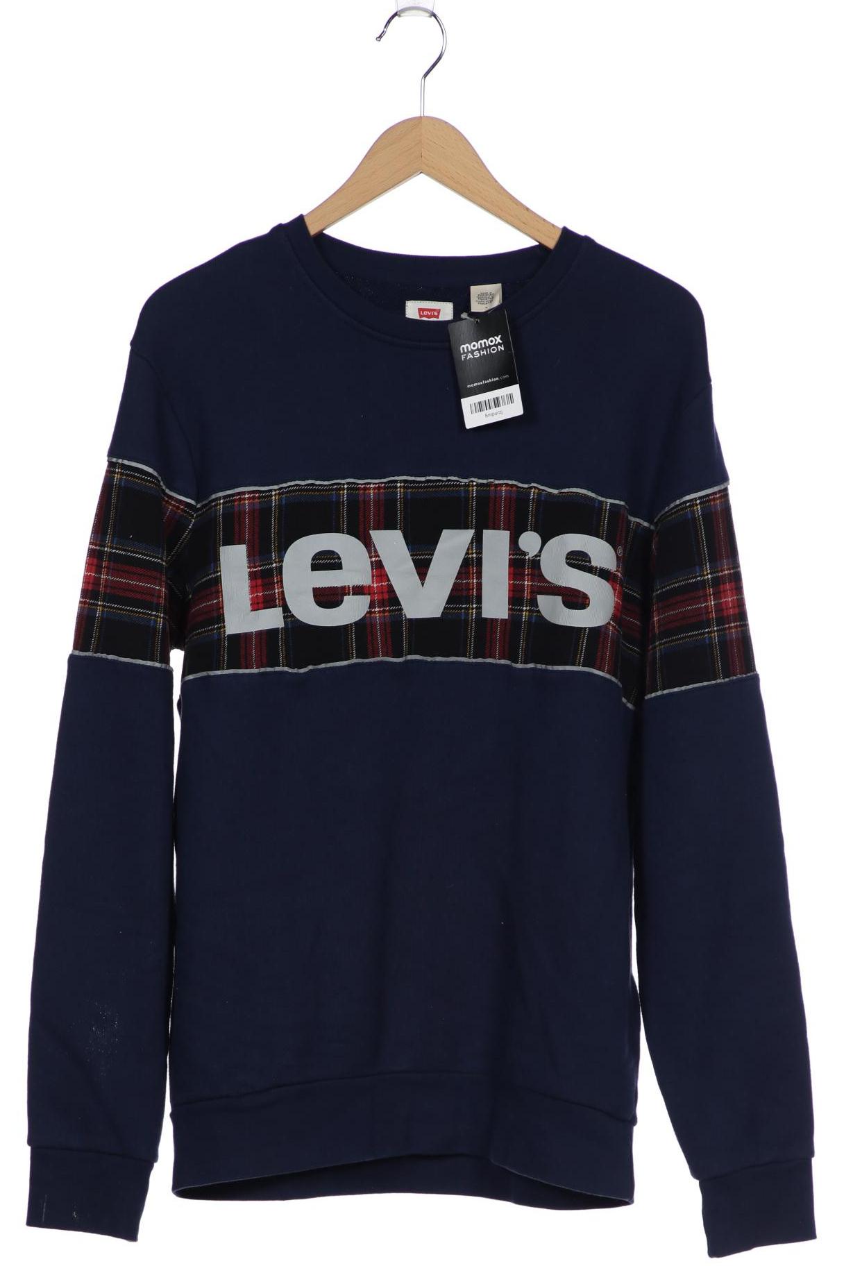 

Levis Herren Sweatshirt, marineblau