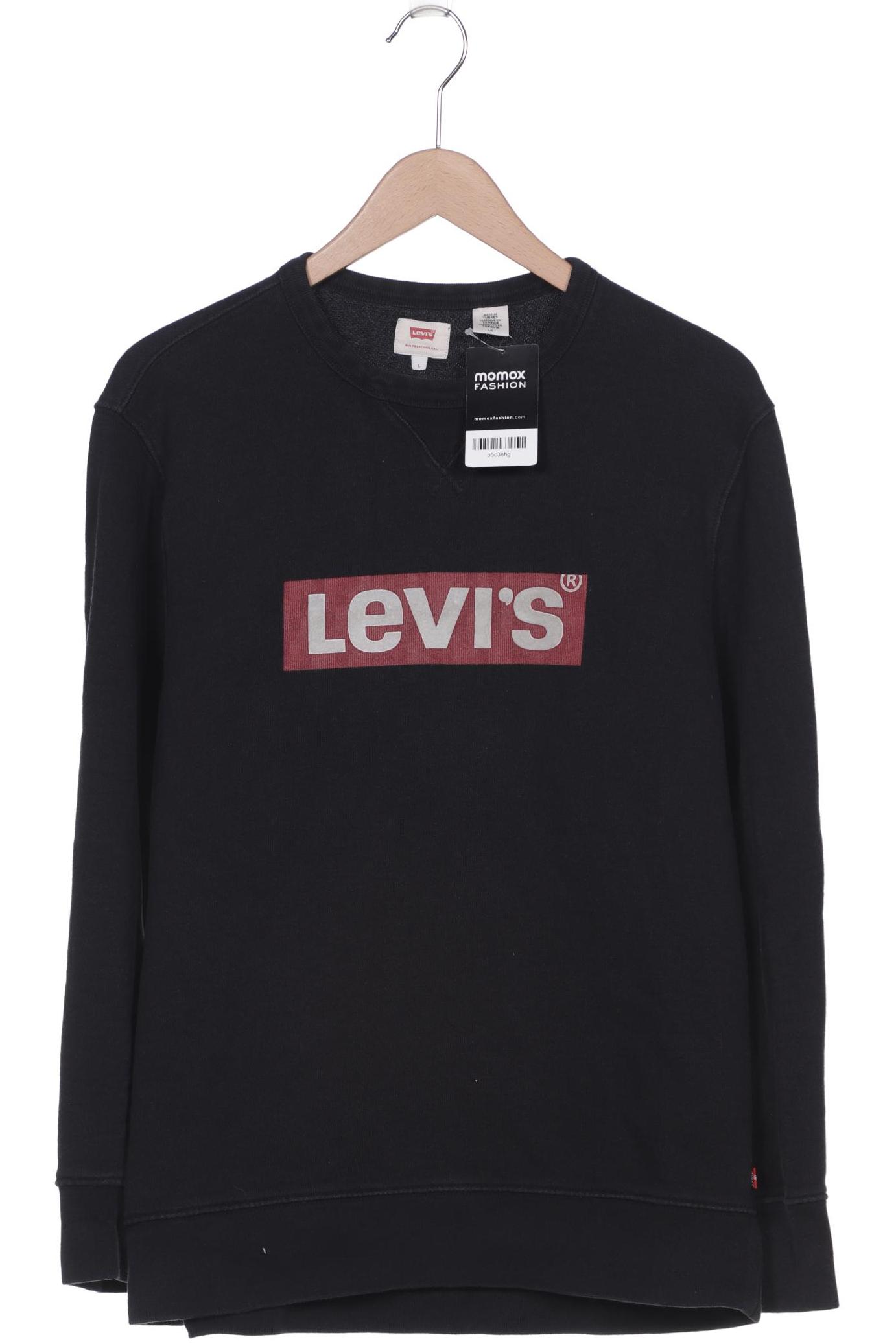 

Levis Herren Sweatshirt, schwarz