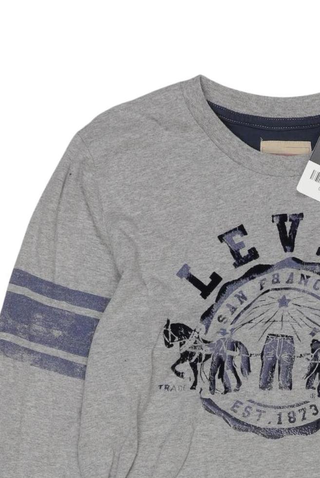 Thumbnail - Levis Jungen Langarmshirt, grau, Gr. 12
