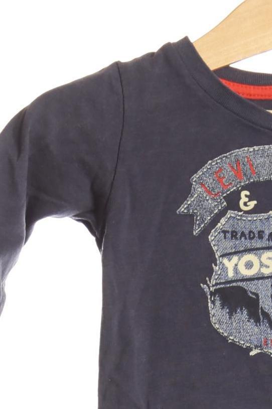 Thumbnail - Levis Jungen Langarmshirt, blau, Gr. 74