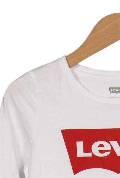 Thumbnail - Levis Jungen Langarmshirt, weiß, Gr. 140