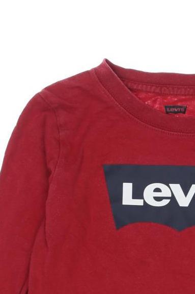 Thumbnail - Levis Jungen Langarmshirt, bordeaux, Gr. 98