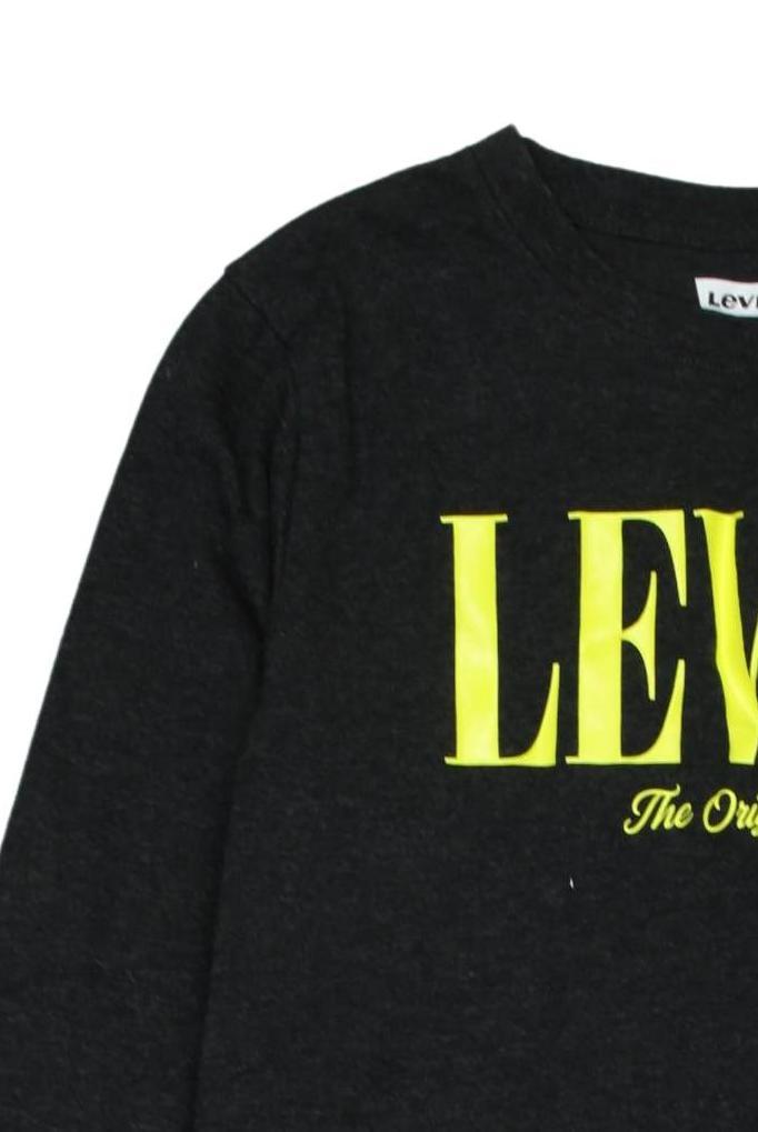 Thumbnail - Levis Jungen Langarmshirt, grau, Gr. 164