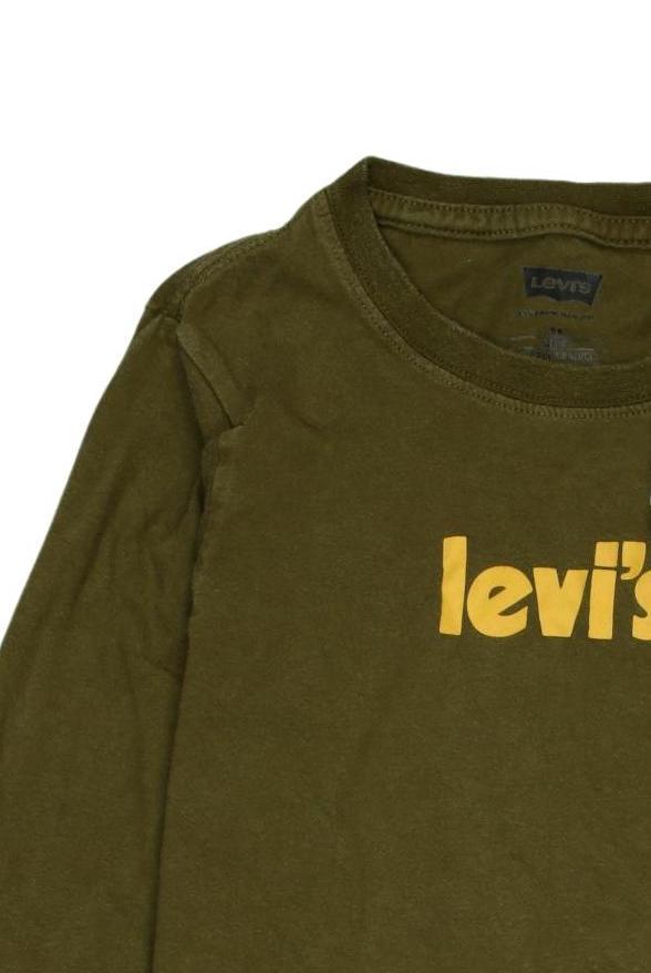 Thumbnail - Levis Jungen Langarmshirt, grün, Gr. 128