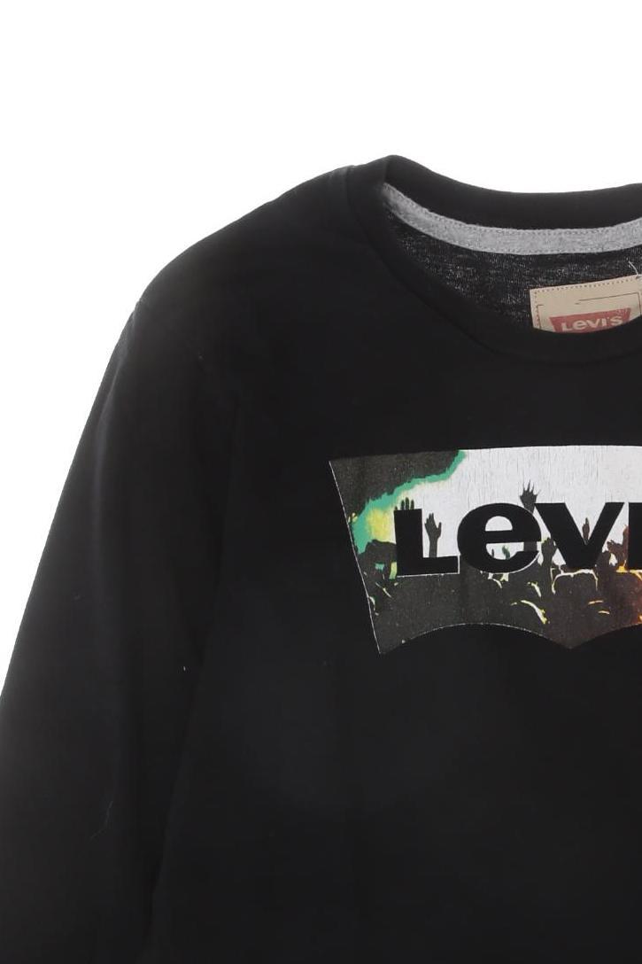 Thumbnail - Levis Jungen Langarmshirt, schwarz, Gr. 152