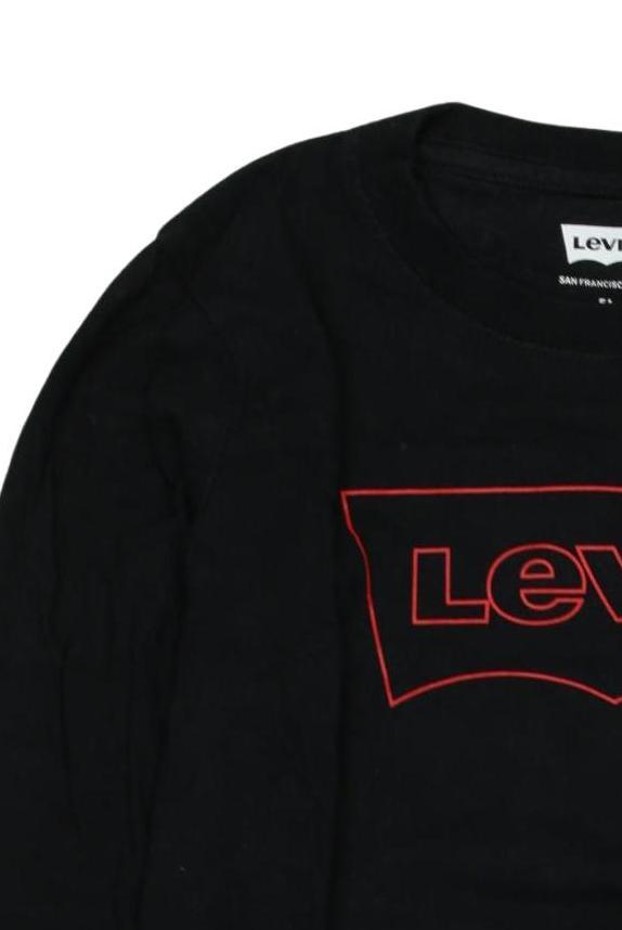 Thumbnail - Levis Jungen Langarmshirt, schwarz, Gr. 110