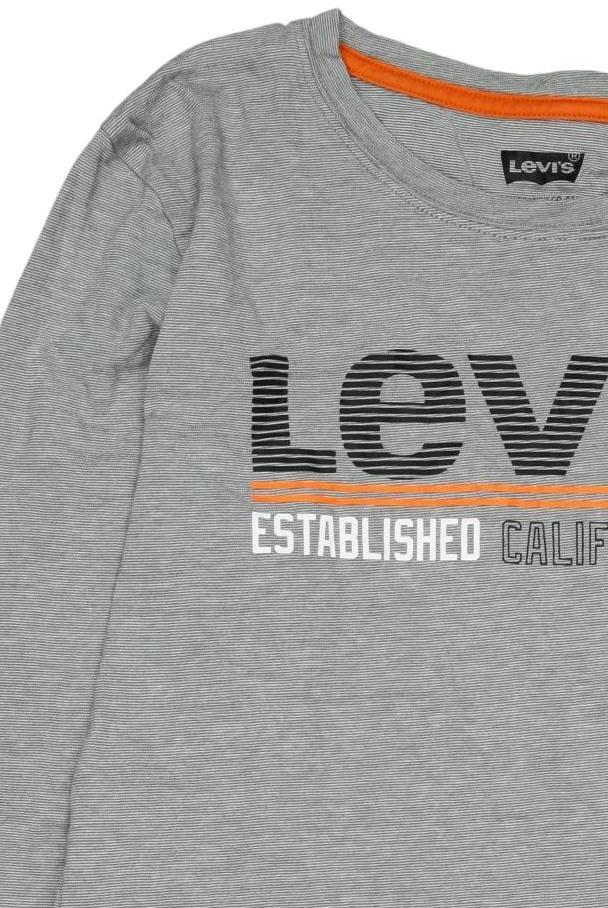 Thumbnail - Levis Jungen Langarmshirt, grau, Gr. 176
