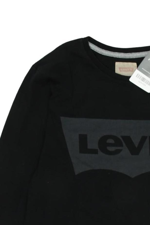 Thumbnail - Levis Jungen Langarmshirt, schwarz, Gr. 16
